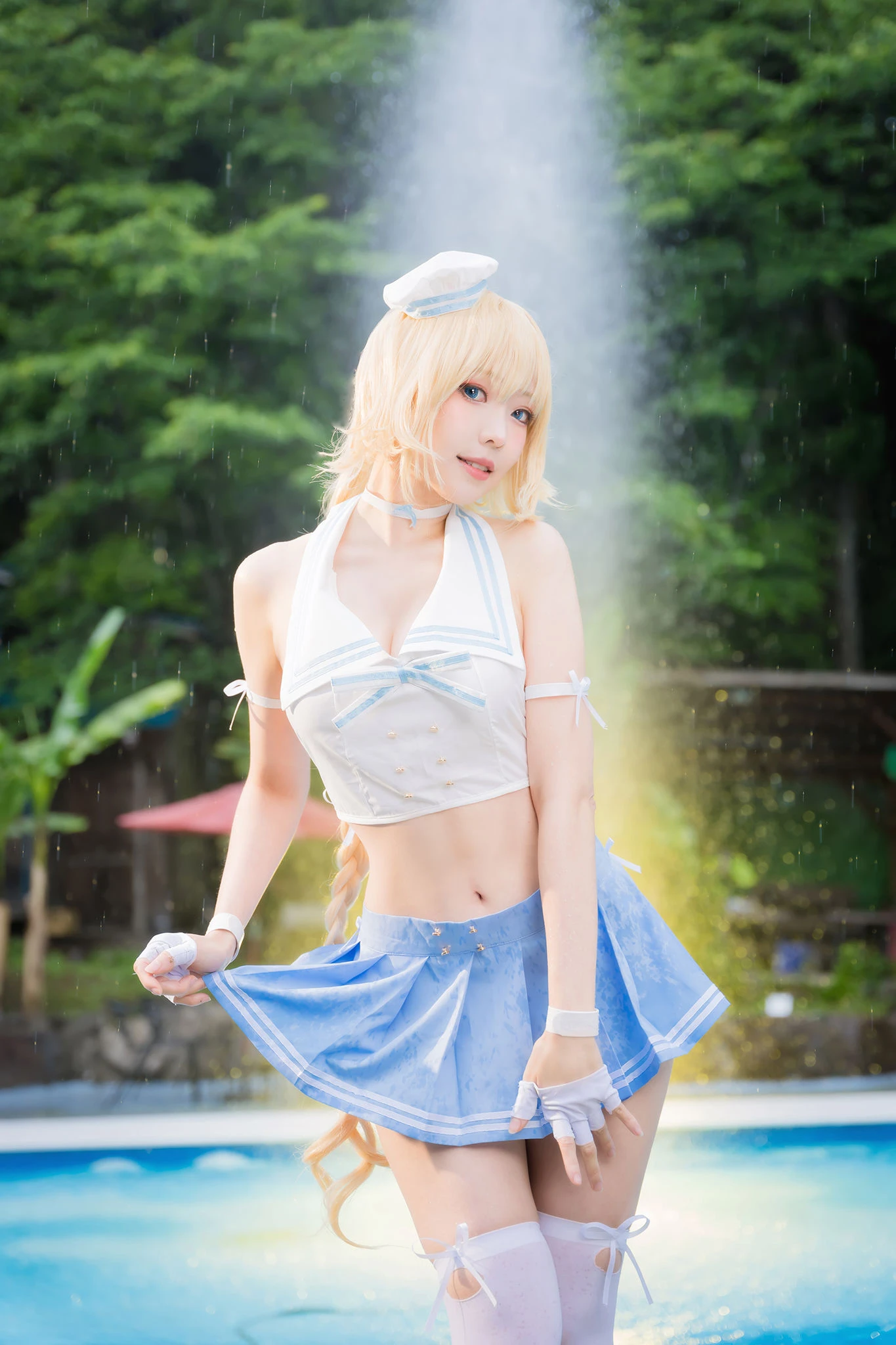 [小蘿莉]黃思雨美圖攝影大師作：黃思雨優雅於街拍凸顯長腿風採精選演繹 - 1