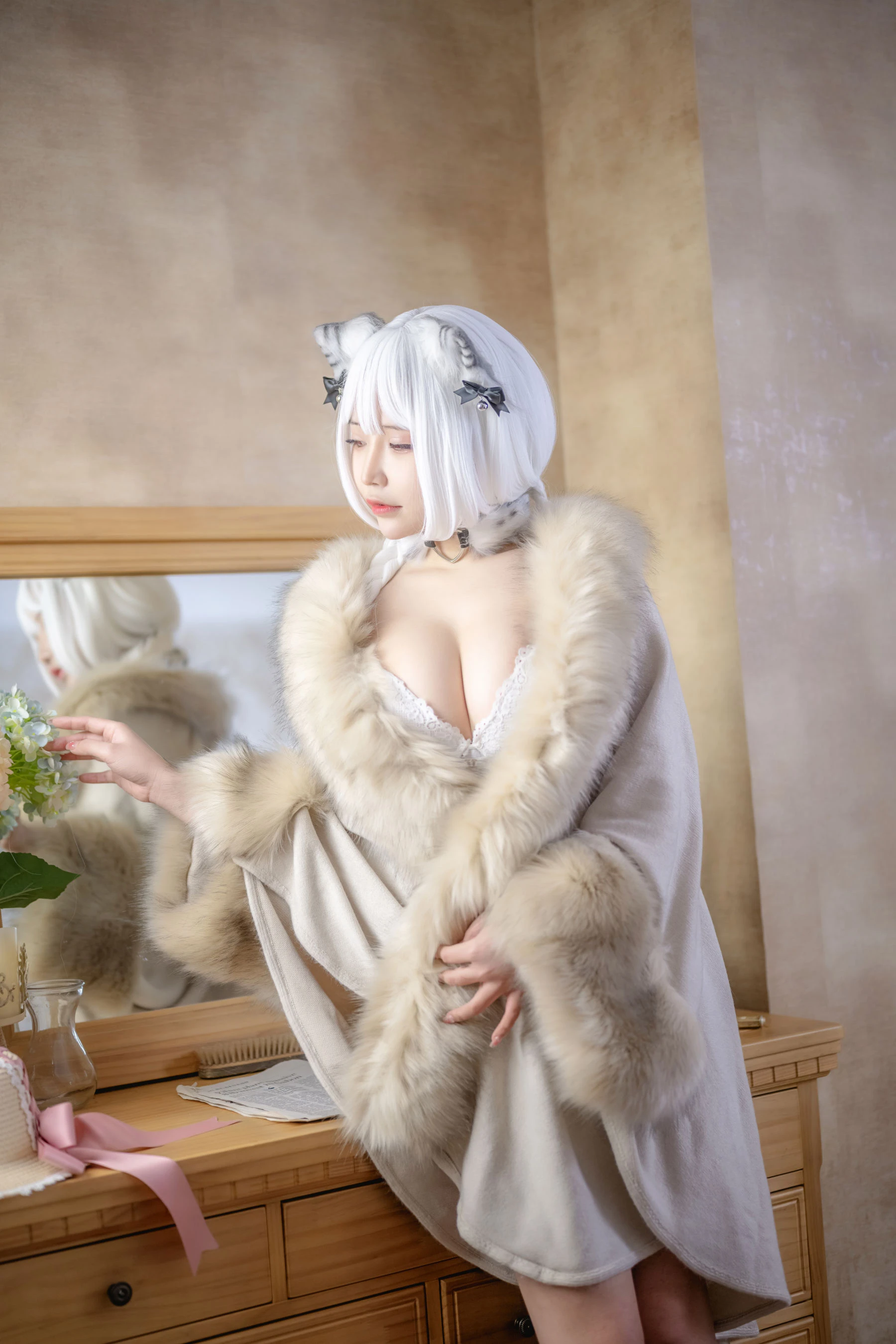 [Showgirl]張詩琪張詩琪火辣風情藝術大賞：寫真館超清藝術演繹蜂腰誘惑美學 - 1