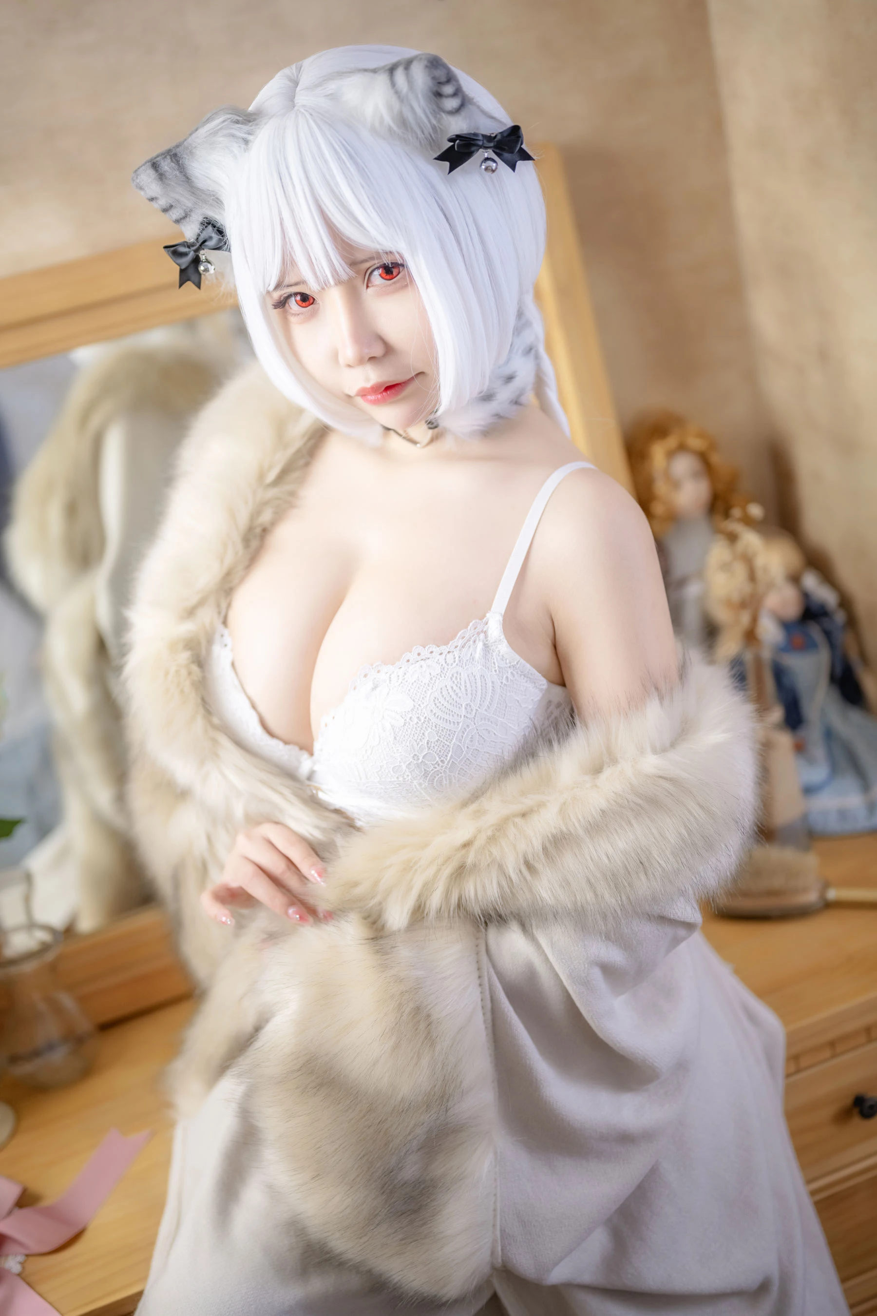 [Showgirl]張詩琪張詩琪火辣風情藝術大賞：寫真館超清藝術演繹蜂腰誘惑美學 - 21