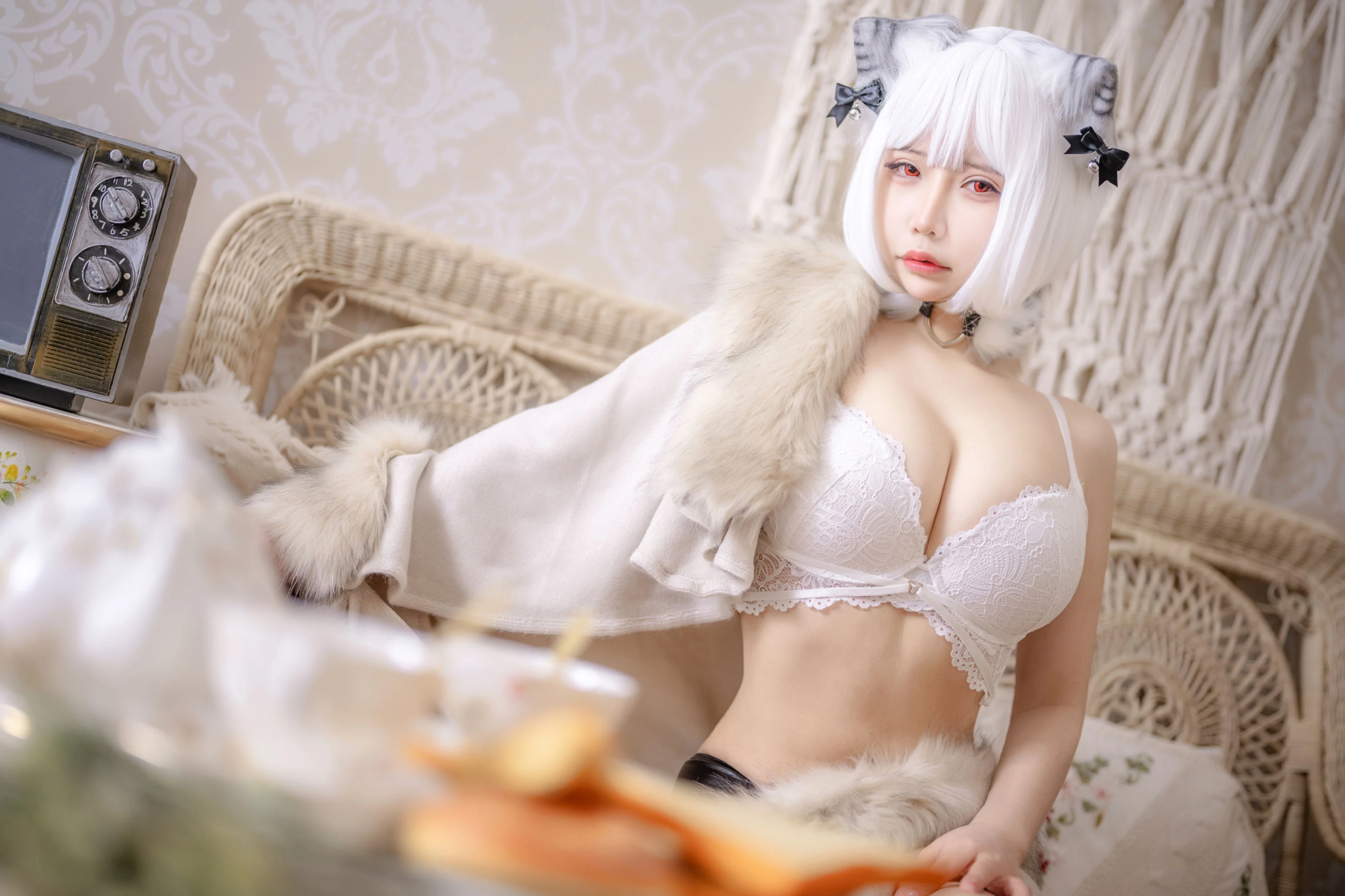 [Showgirl]張詩琪張詩琪火辣風情藝術大賞：寫真館超清藝術演繹蜂腰誘惑美學 - 8