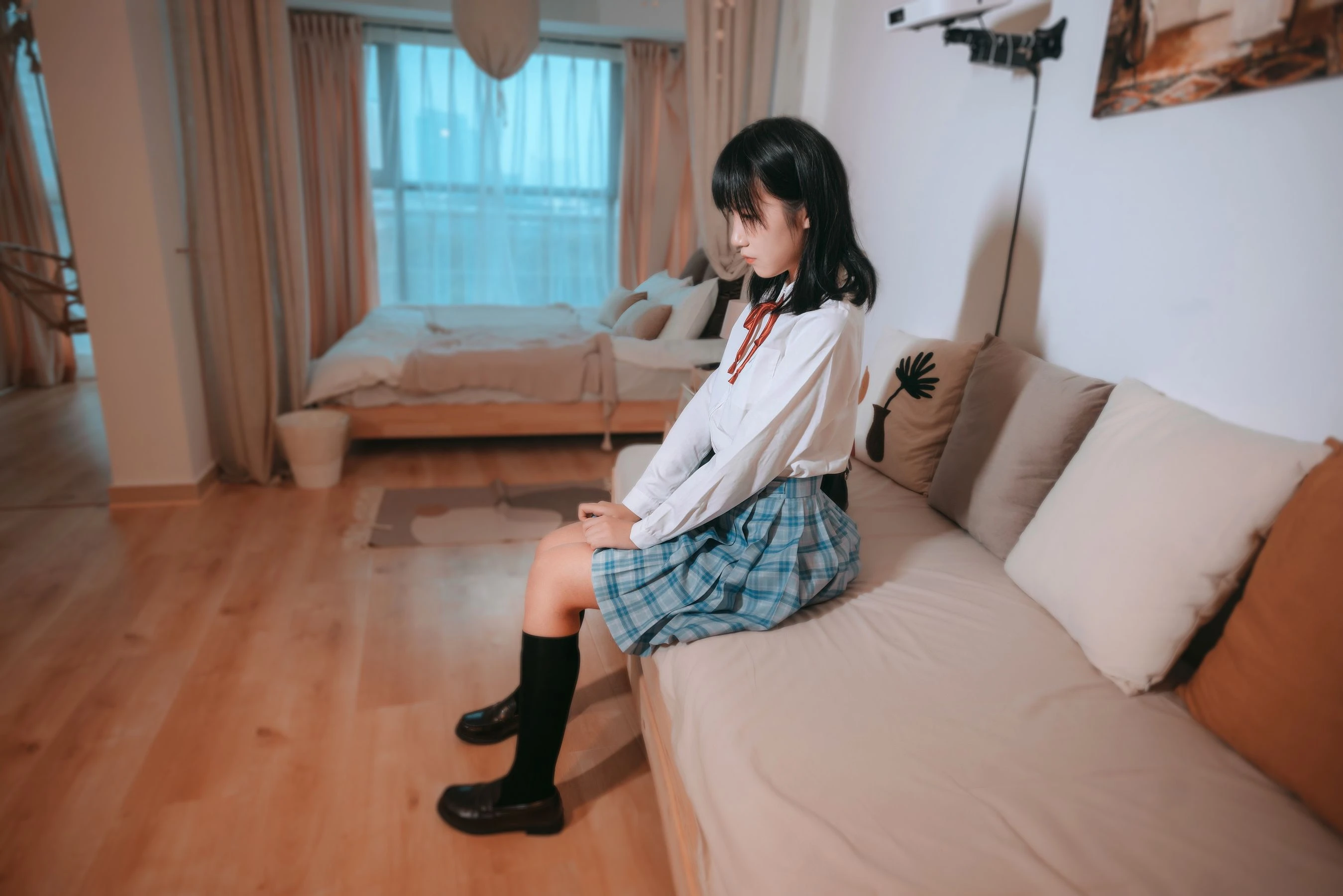 [女神]謝思琪大片攝影大師作：謝思琪甜美於私房演繹曲線風採超清演繹 - 13