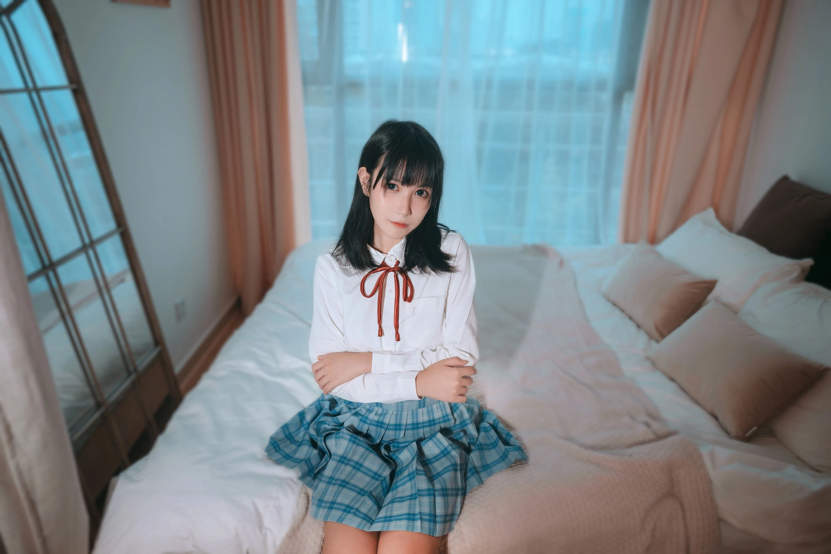 [女神]謝思琪大片攝影大師作：謝思琪甜美於私房演繹曲線風採超清演繹 - 2