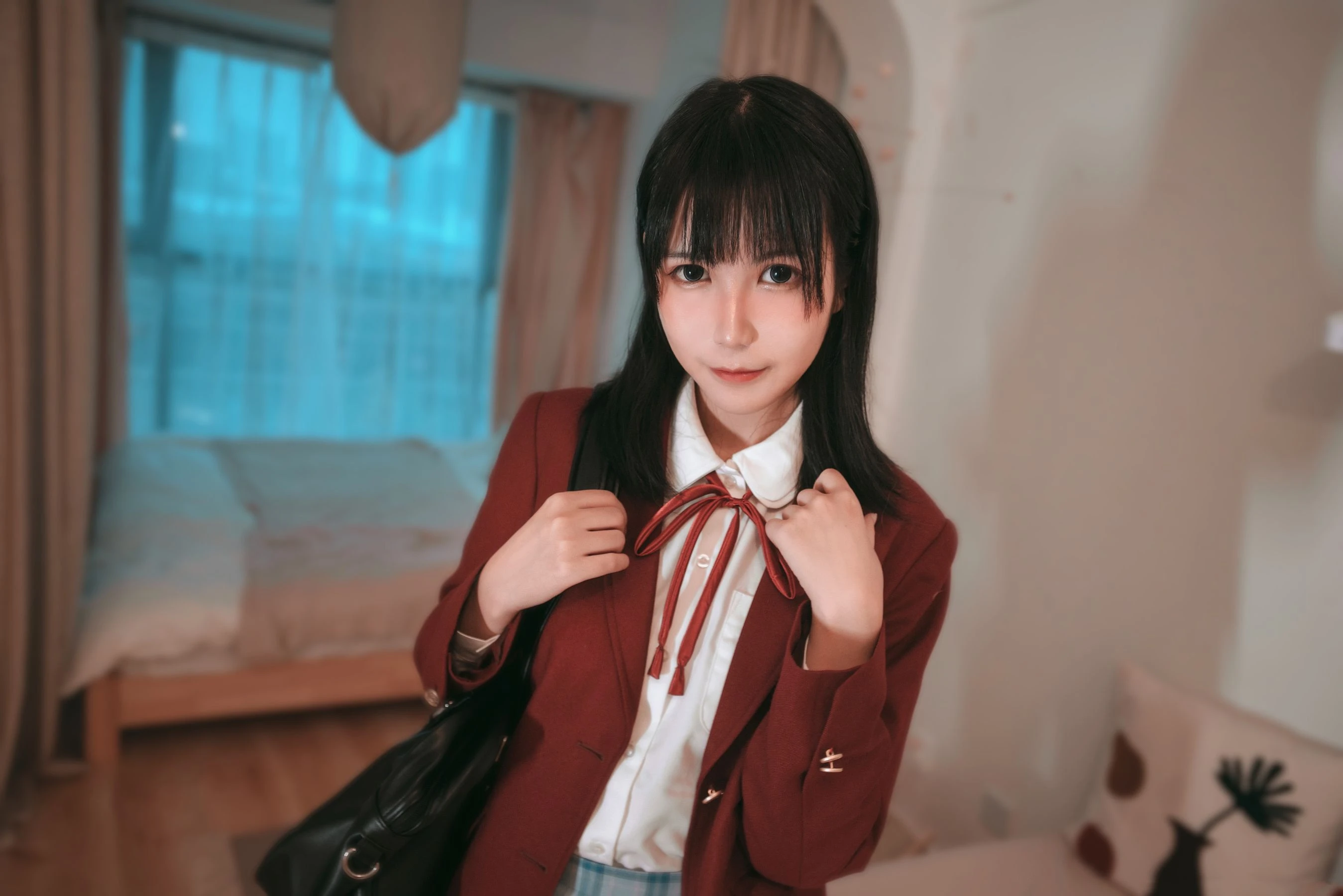 [女神]謝思琪大片攝影大師作：謝思琪甜美於私房演繹曲線風採超清演繹 - 3