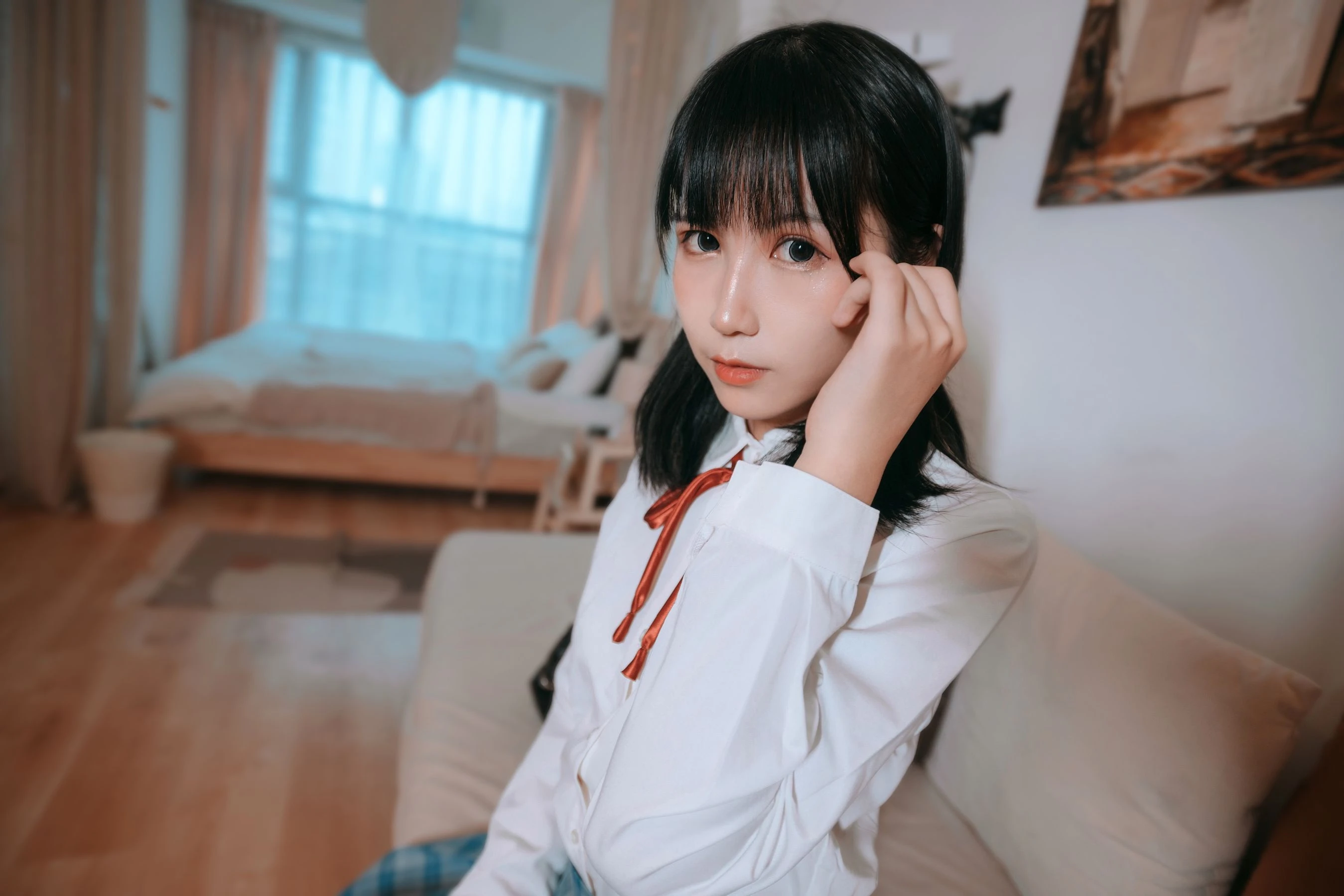 [女神]謝思琪大片攝影大師作：謝思琪甜美於私房演繹曲線風採超清演繹 - 7