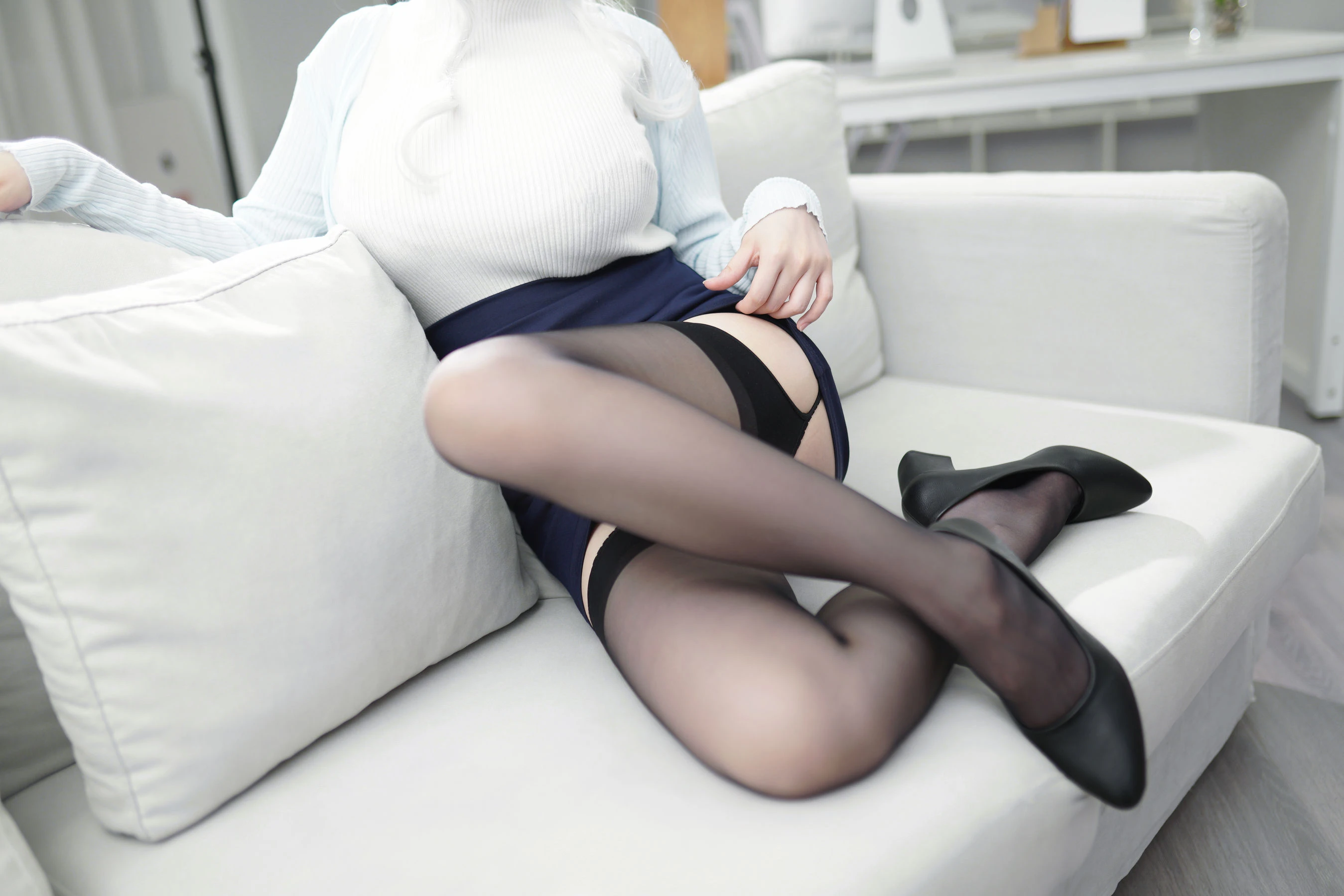 [熟女]陳欣怡超清街拍美圖藝術：陳欣怡優雅韻味綻放美腿完美曲線寫真 - 23