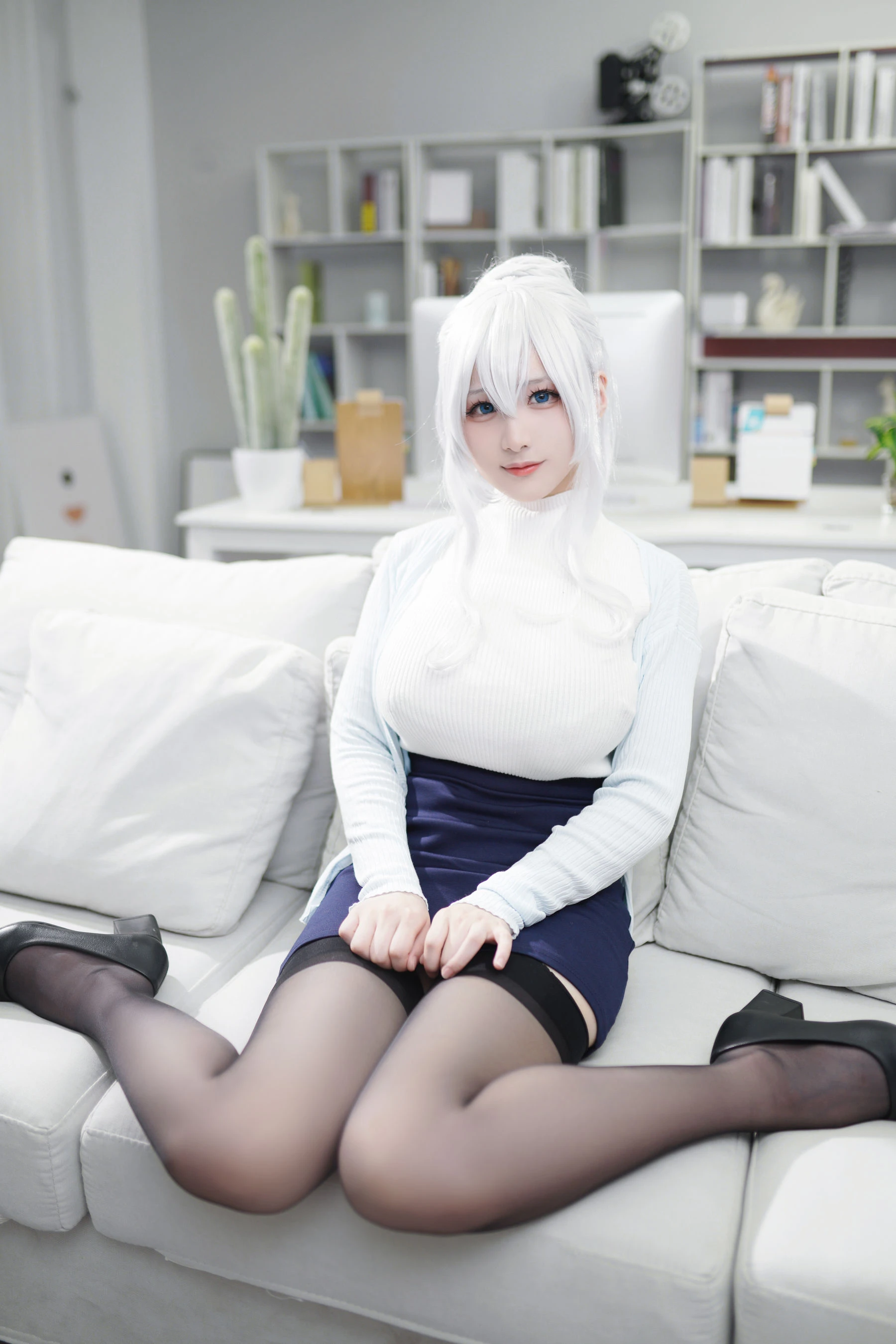 [熟女]陳欣怡超清街拍美圖藝術：陳欣怡優雅韻味綻放美腿完美曲線寫真 - 51