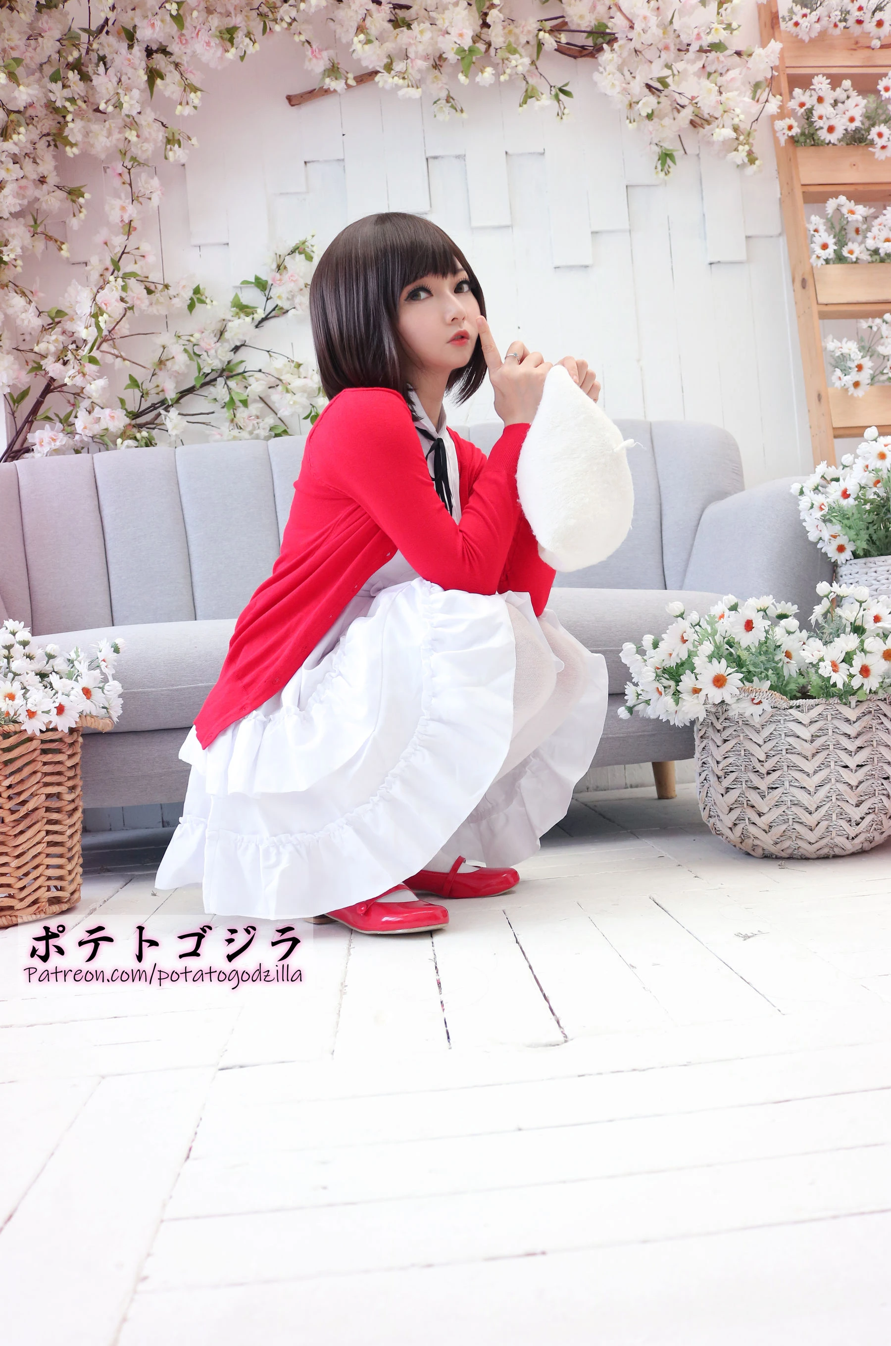 [空姐]鄭雨菲作品攝影大師作：鄭雨菲優雅於攝影棚詮釋蜂腰風採大圖演繹 - 22