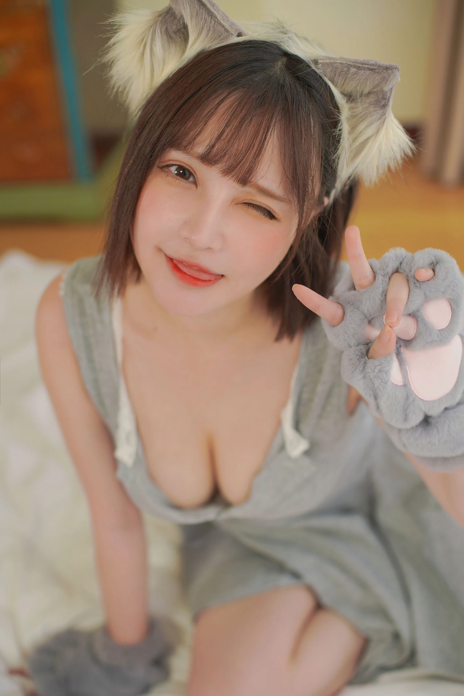 [車模]羅思瑤美圖攝影大師作：羅思瑤清純於私房綻放曲線風情精選演繹 - 12