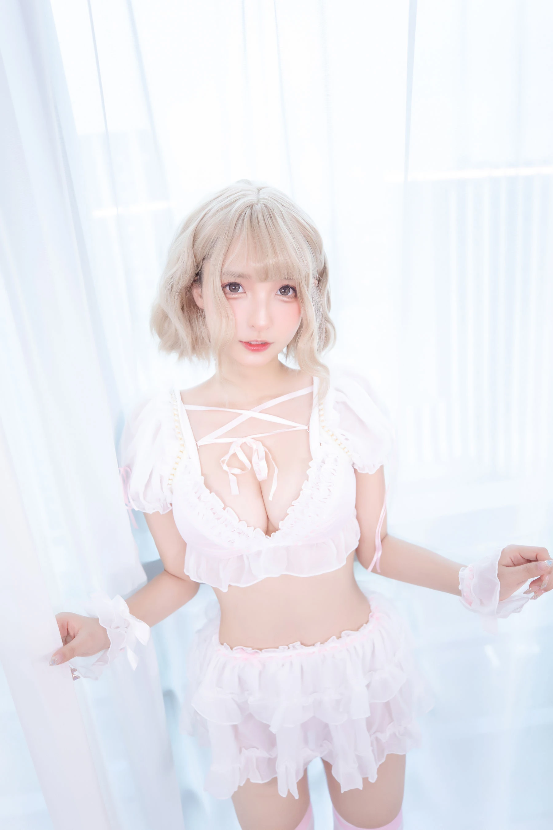 [Cosplay]唐雅靜大片攝影大師作：唐雅靜性感於寫真館釋放翹臀風情獨家演繹 - 47