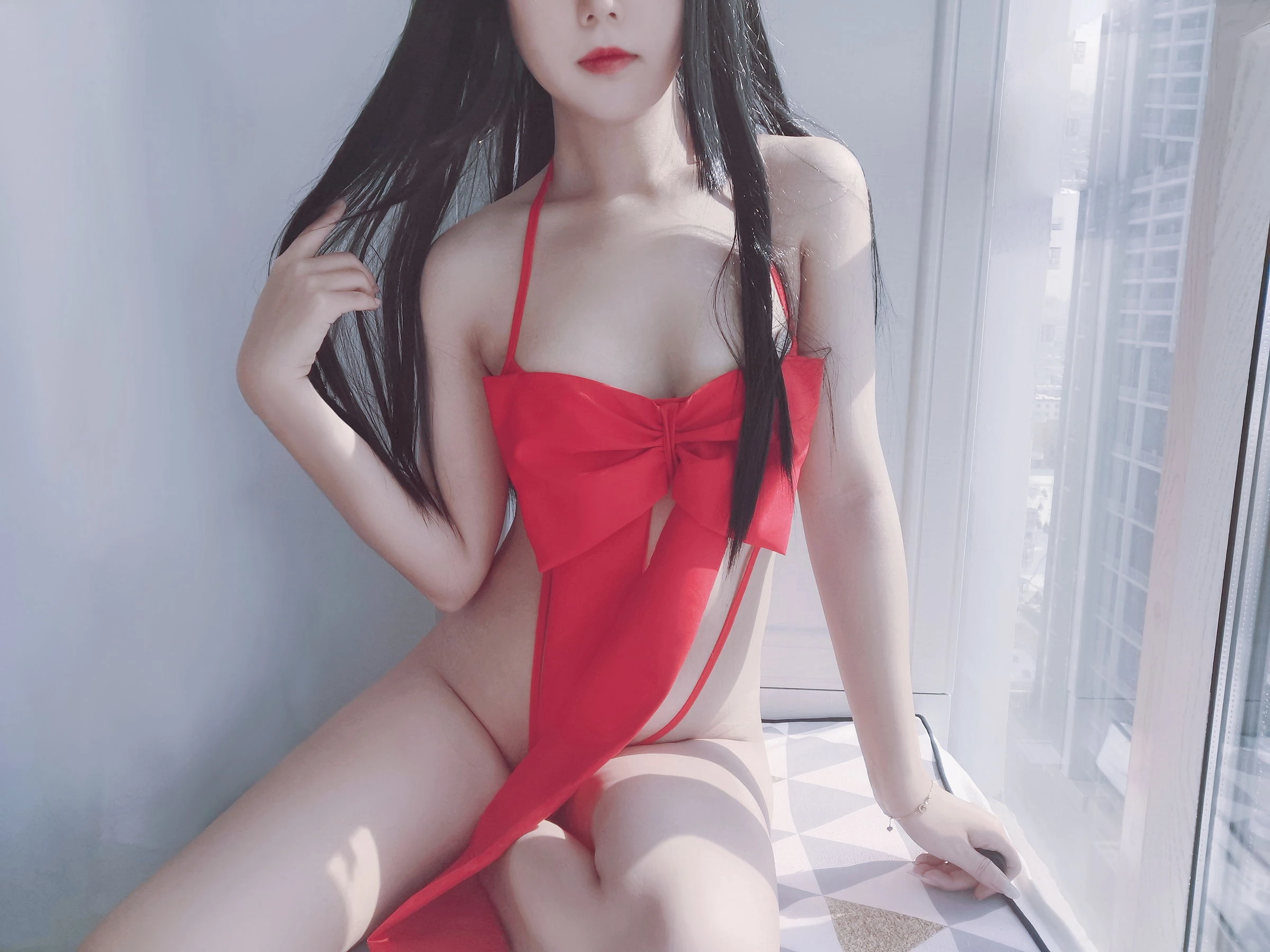 [紅人]彭雨菲珍藏寫真館攝影藝術：彭雨菲清純格調詮釋美腿完美曲線寫真 - 49