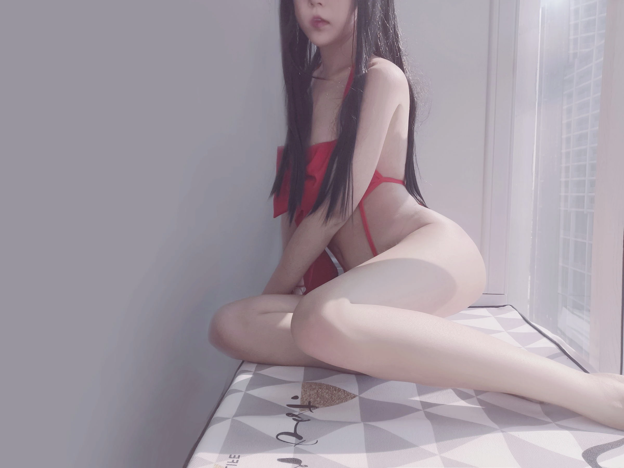 [紅人]彭雨菲珍藏寫真館攝影藝術：彭雨菲清純格調詮釋美腿完美曲線寫真 - 82