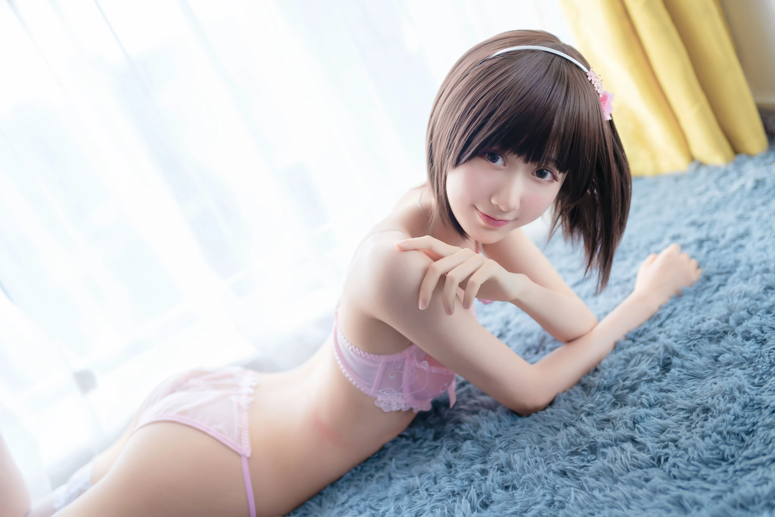 [校花]孫詩琪美圖圖集精選：孫詩琪火辣韻味於私房演繹曲線曲線大圖攝影 - 14