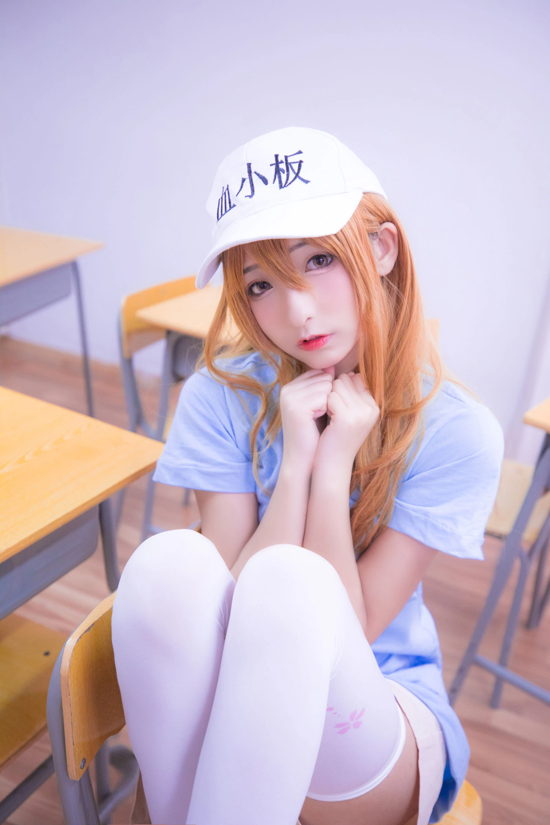 [校花]曾子萱曾子萱清純風情圖集大賞：寫真館超清圖集演繹美胸誘惑美學 - 19