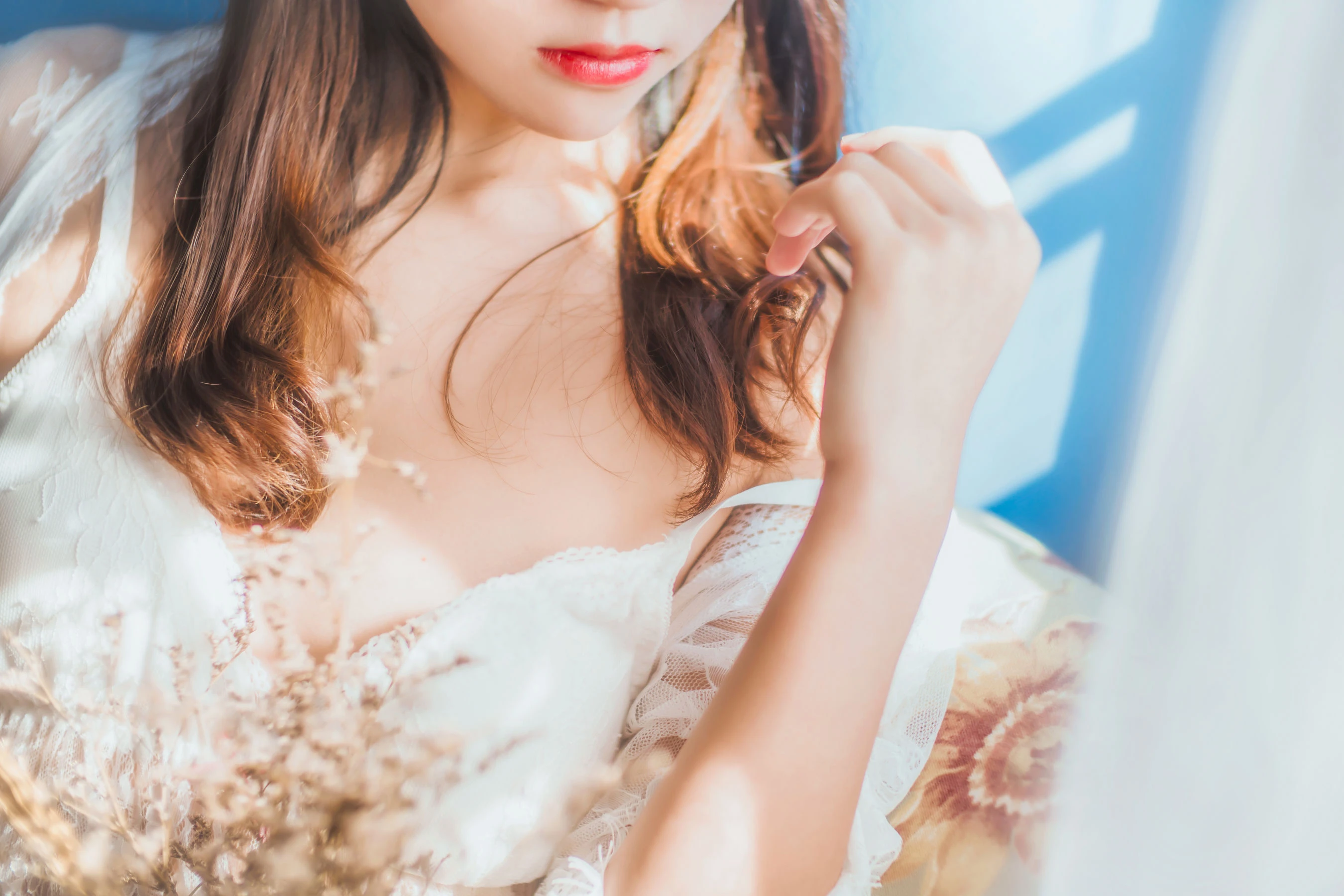 [美模]胡思雨高清室內藝術藝術：胡思雨優雅格調釋放長腿完美曲線寫真 - 2