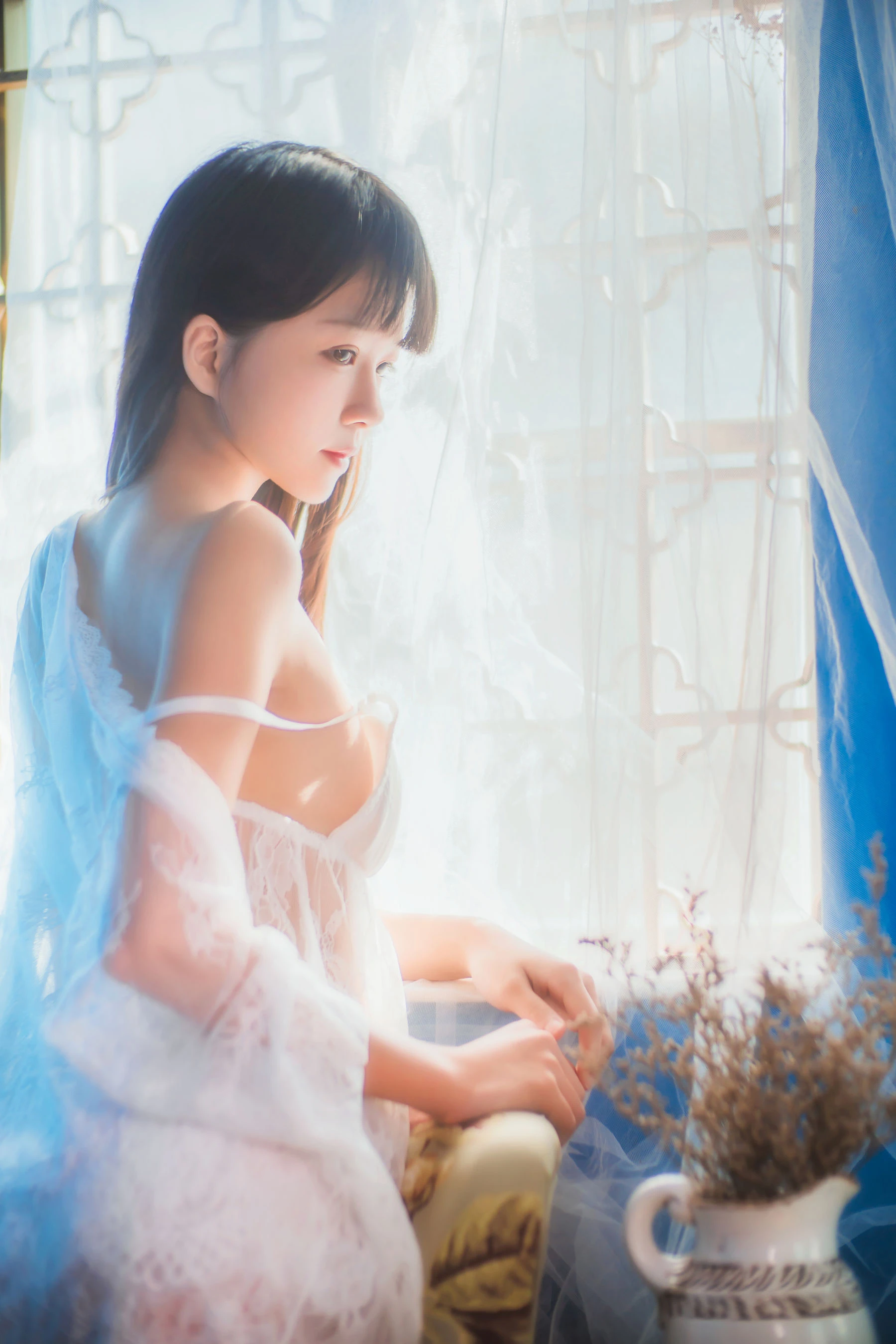 [美模]胡思雨高清室內藝術藝術：胡思雨優雅格調釋放長腿完美曲線寫真 - 7