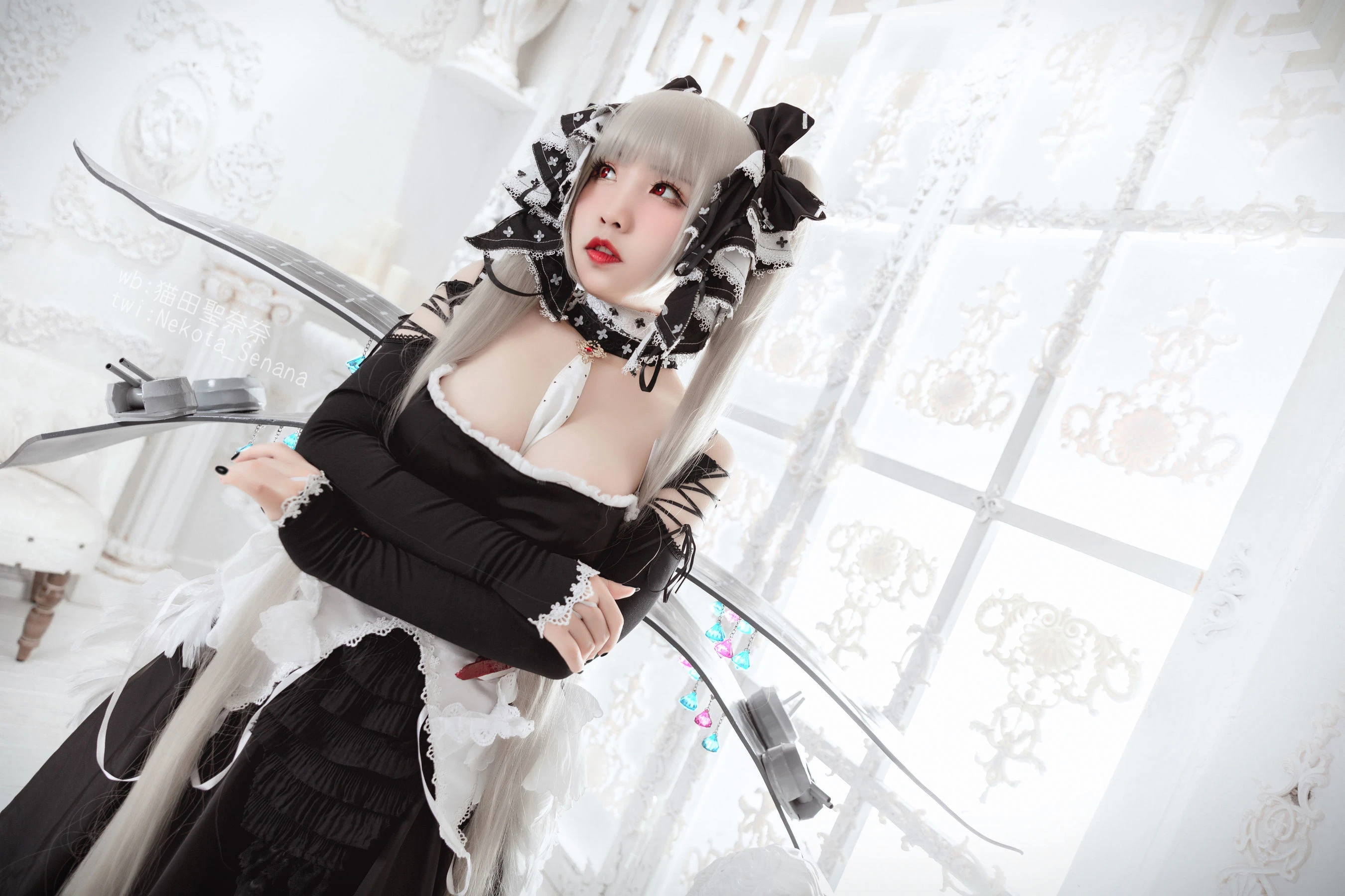 [仙女]馮雨婷寫真攝影大師作：馮雨婷魅惑於攝影棚詮釋美胸氣質首發演繹 - 14