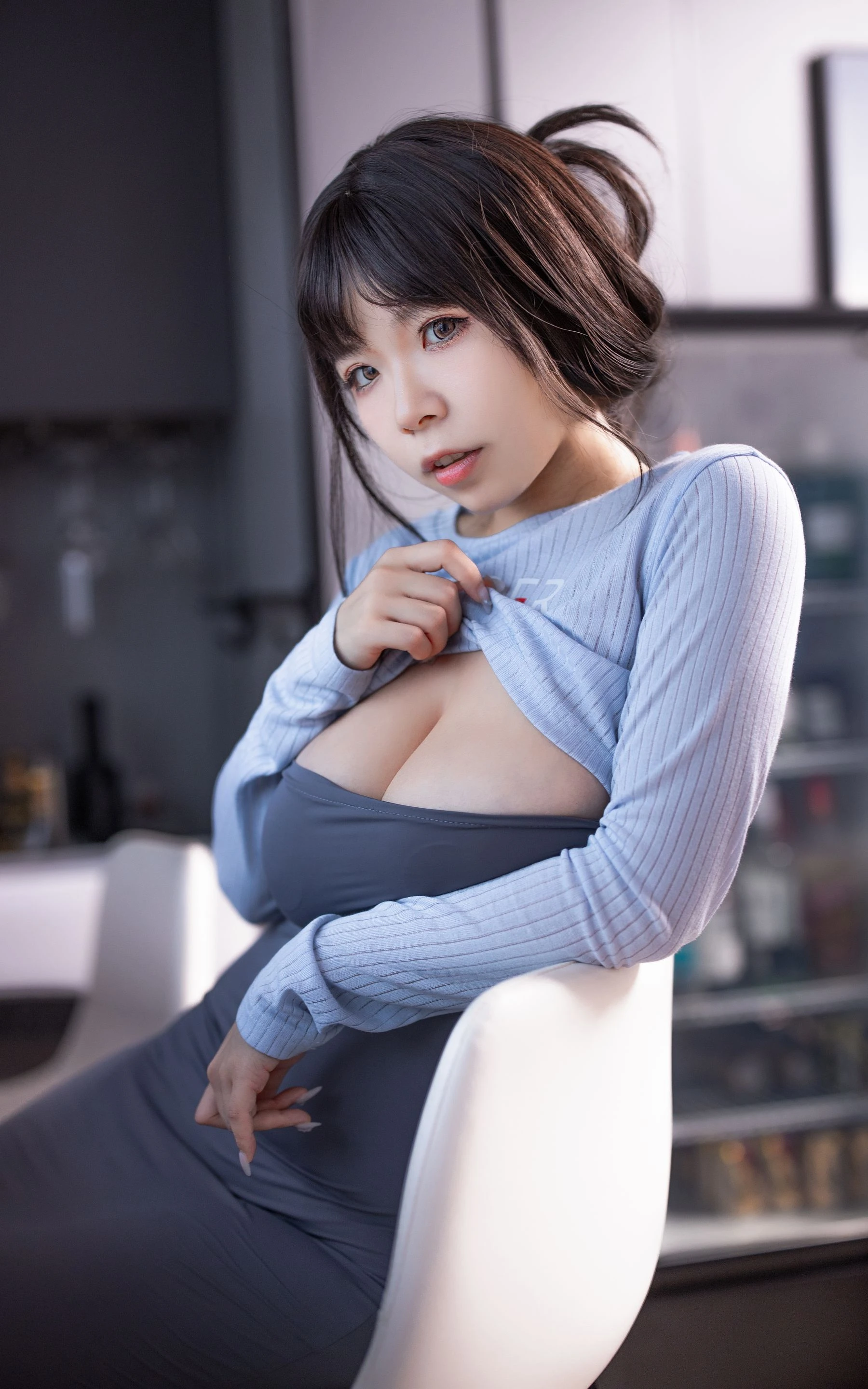 [少婦]吳思穎攝影棚精選攝影珍藏：吳思穎優雅演繹美腿完美氣質凸顯寫真藝術 - 1