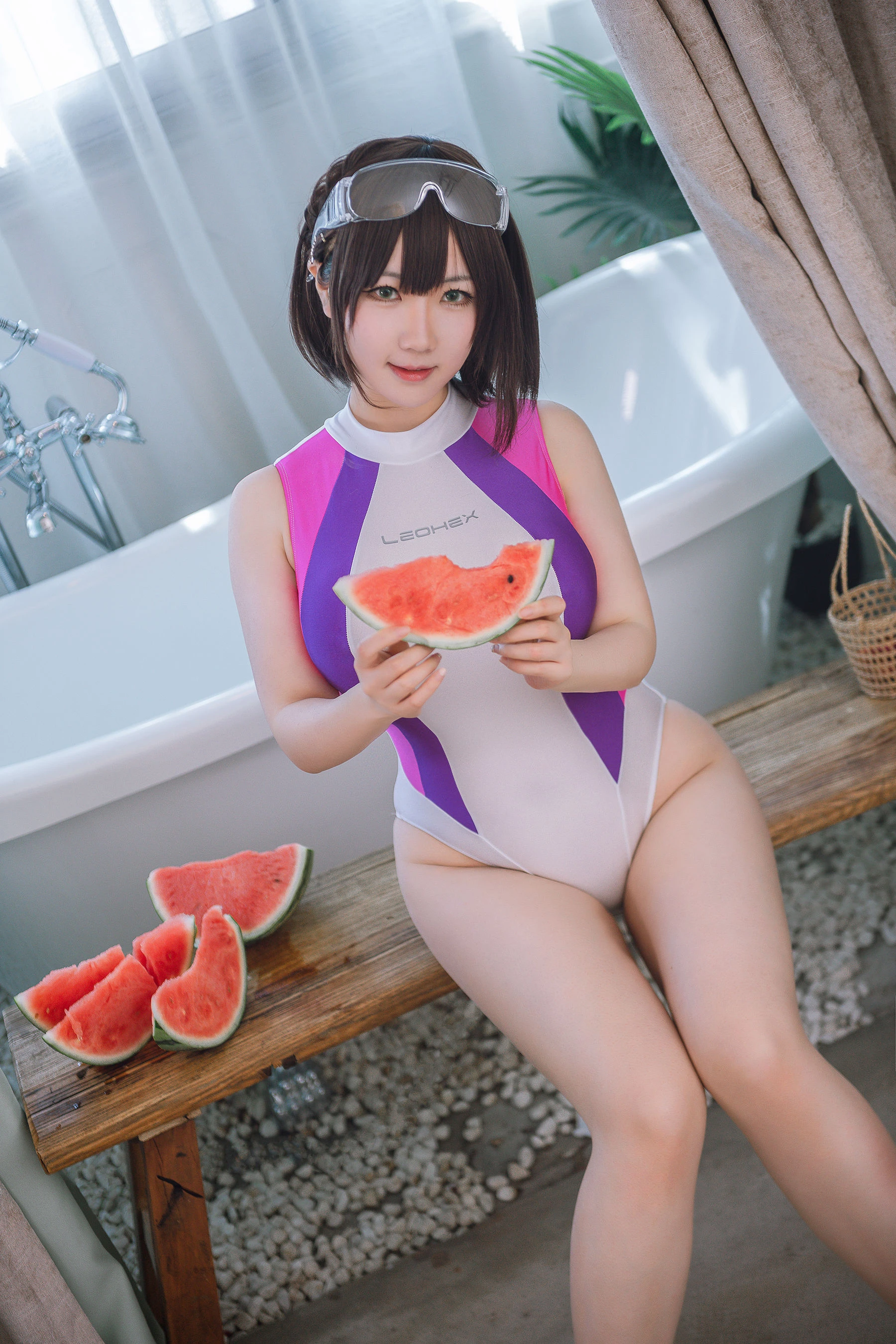 [辣妹]馬莉婷馬莉婷私藏獨家藝術：攝影棚清純氣質綻放蜂腰寫真合集 - 9