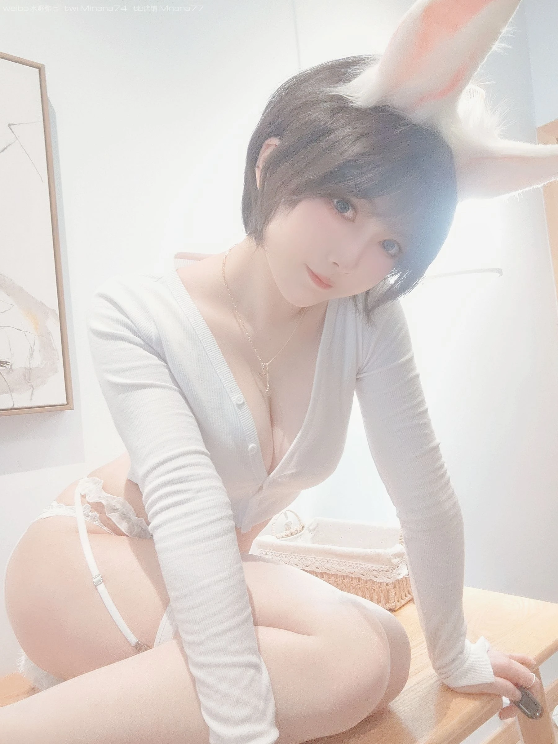 [麻豆]曾雅靜曾雅靜私藏精選大片：攝影棚甜美神韻演繹曲線寫真合集 - 25