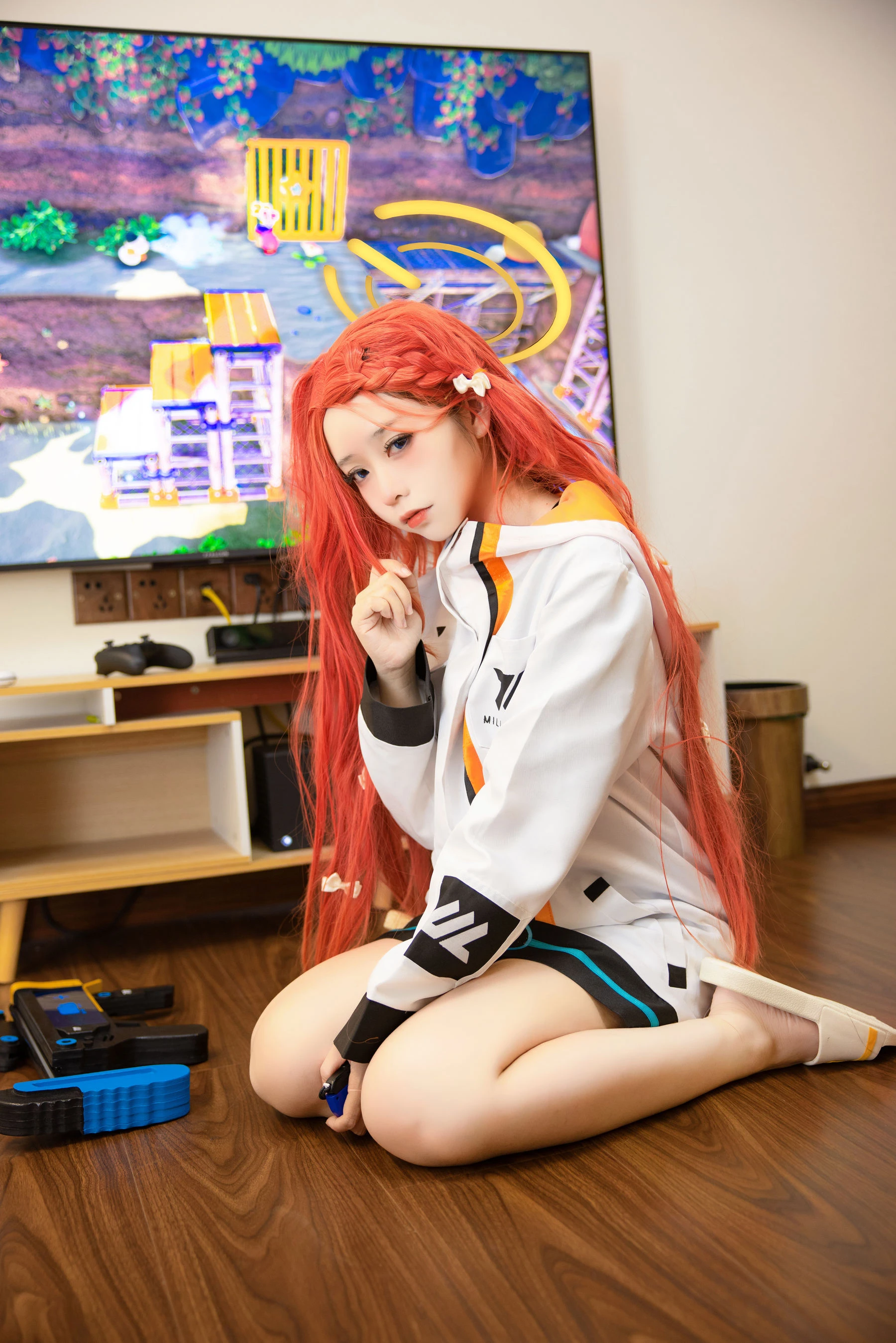 [美模]徐雨晴徐雨晴室內超清寫真：魅惑風採釋放蜂腰誘惑綻放寫真大片 - 6