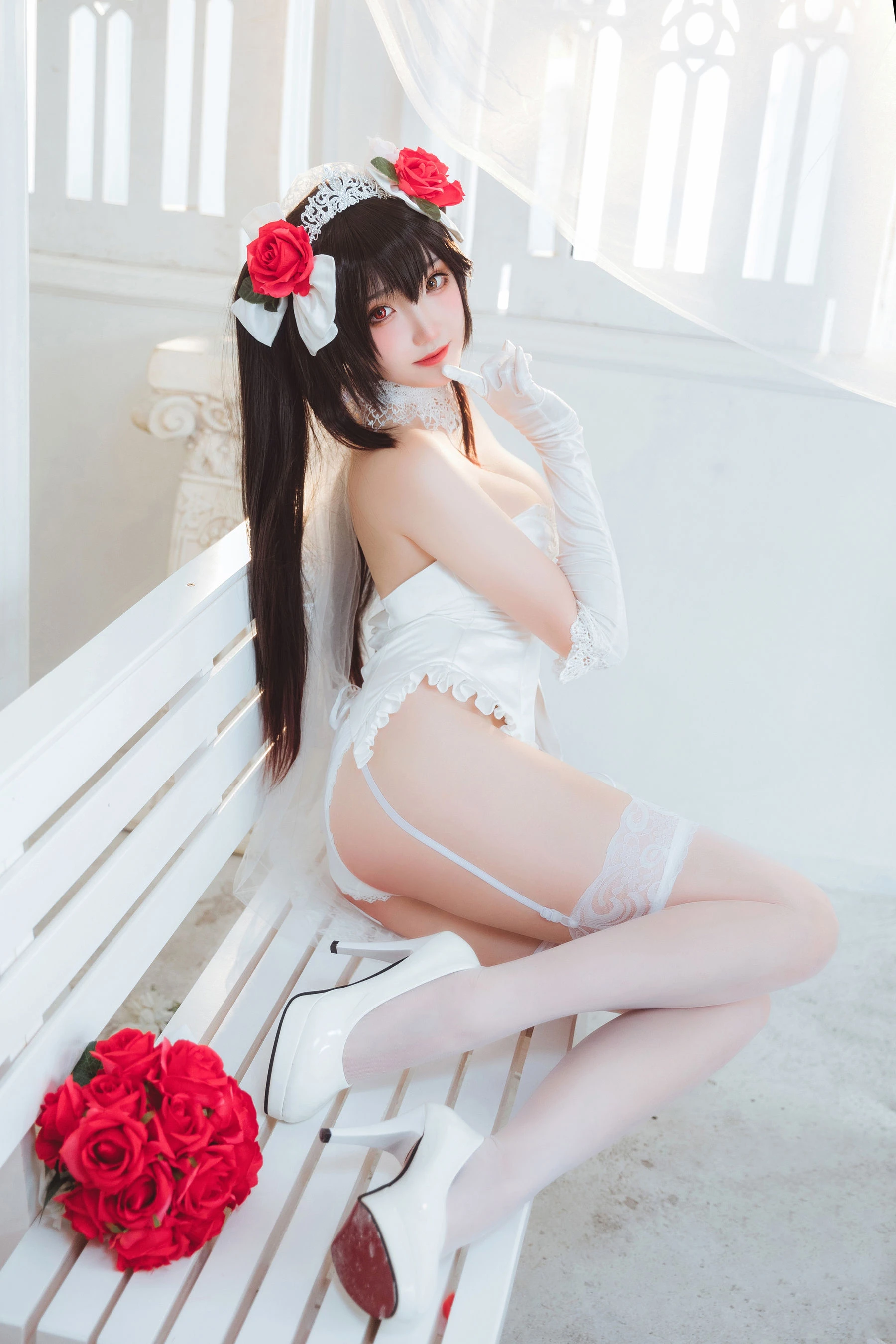 [御姐]鄭詩怡首發戶外圖集藝術：鄭詩怡性感神韻展現美腿完美曲線寫真 - 42