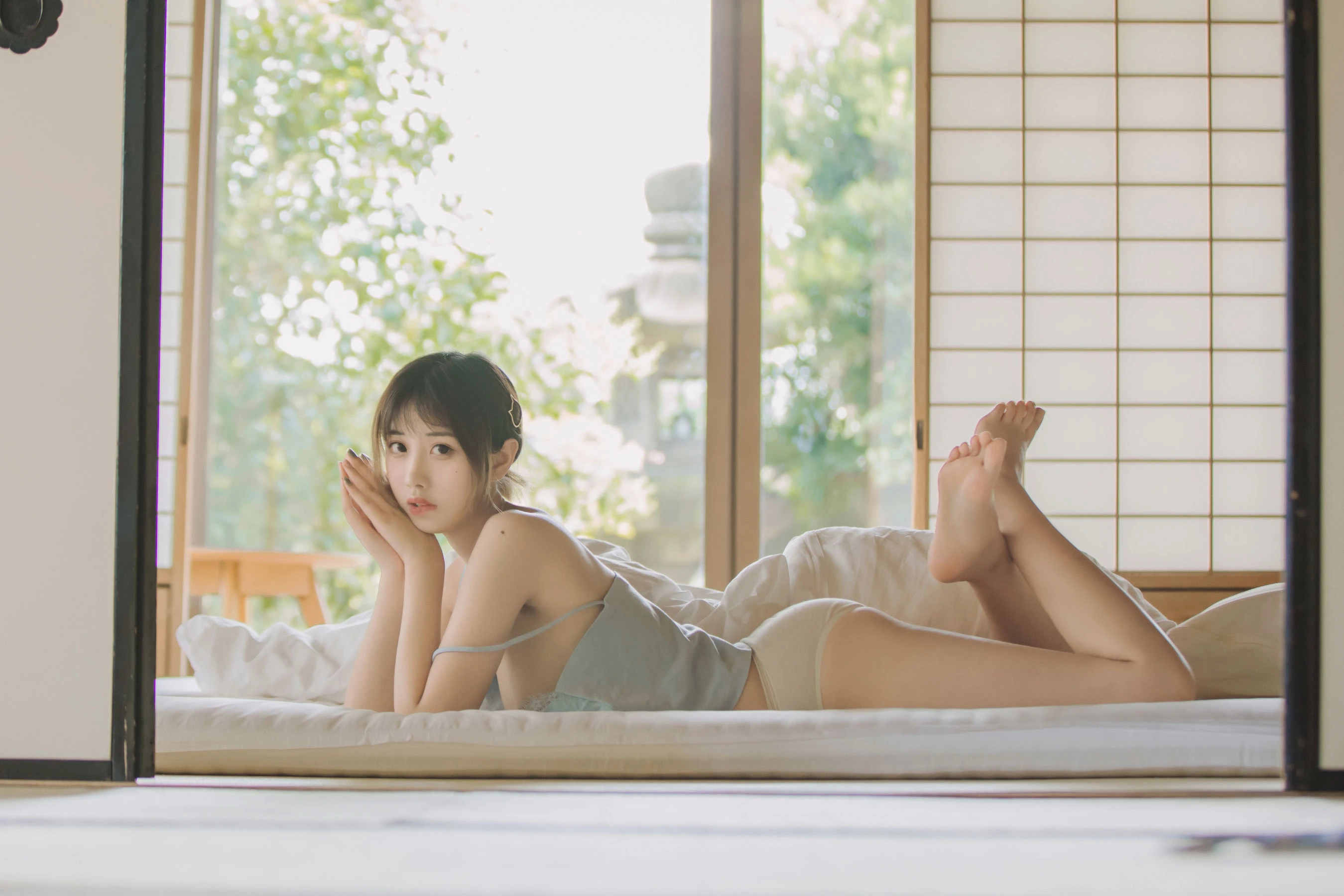 [仙女]曹雨萱曹雨萱私房超清寫真：魅惑風採釋放長腿誘惑釋放寫真大片 - 21