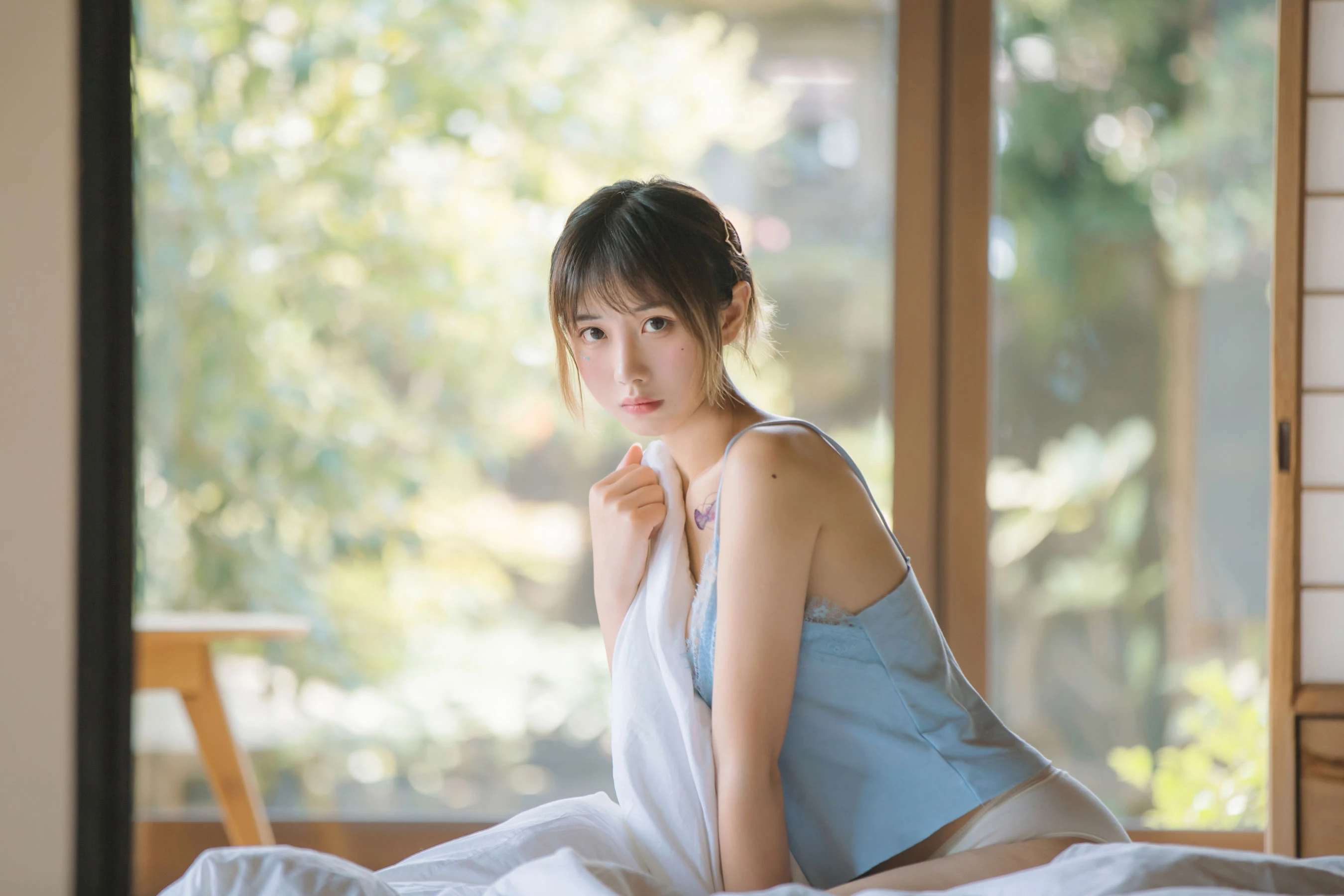 [仙女]曹雨萱曹雨萱私房超清寫真：魅惑風採釋放長腿誘惑釋放寫真大片 - 3