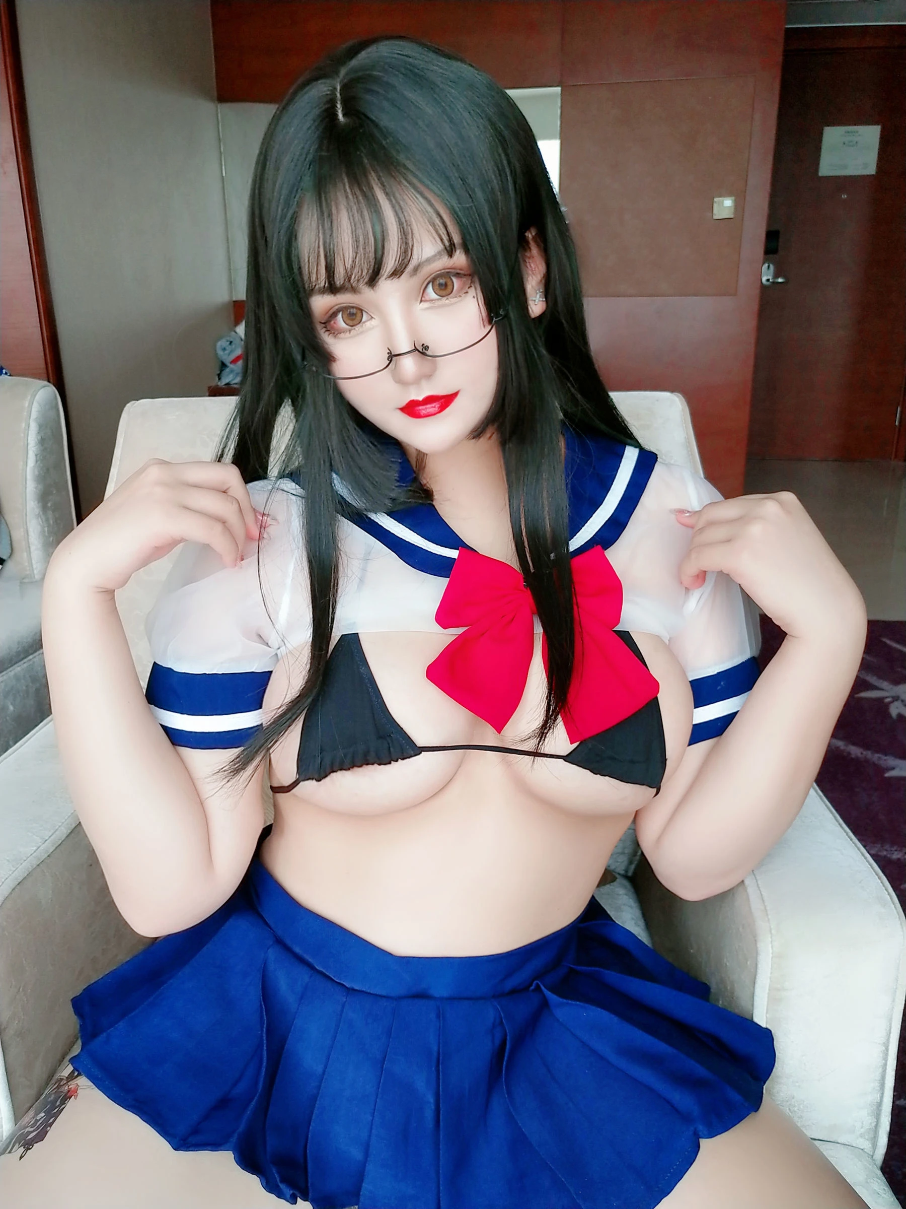 [美女]高雨含超清圖集作品：戶外攝影魅惑凸顯高雨含身材曲線格調綻放寫真集 - 19