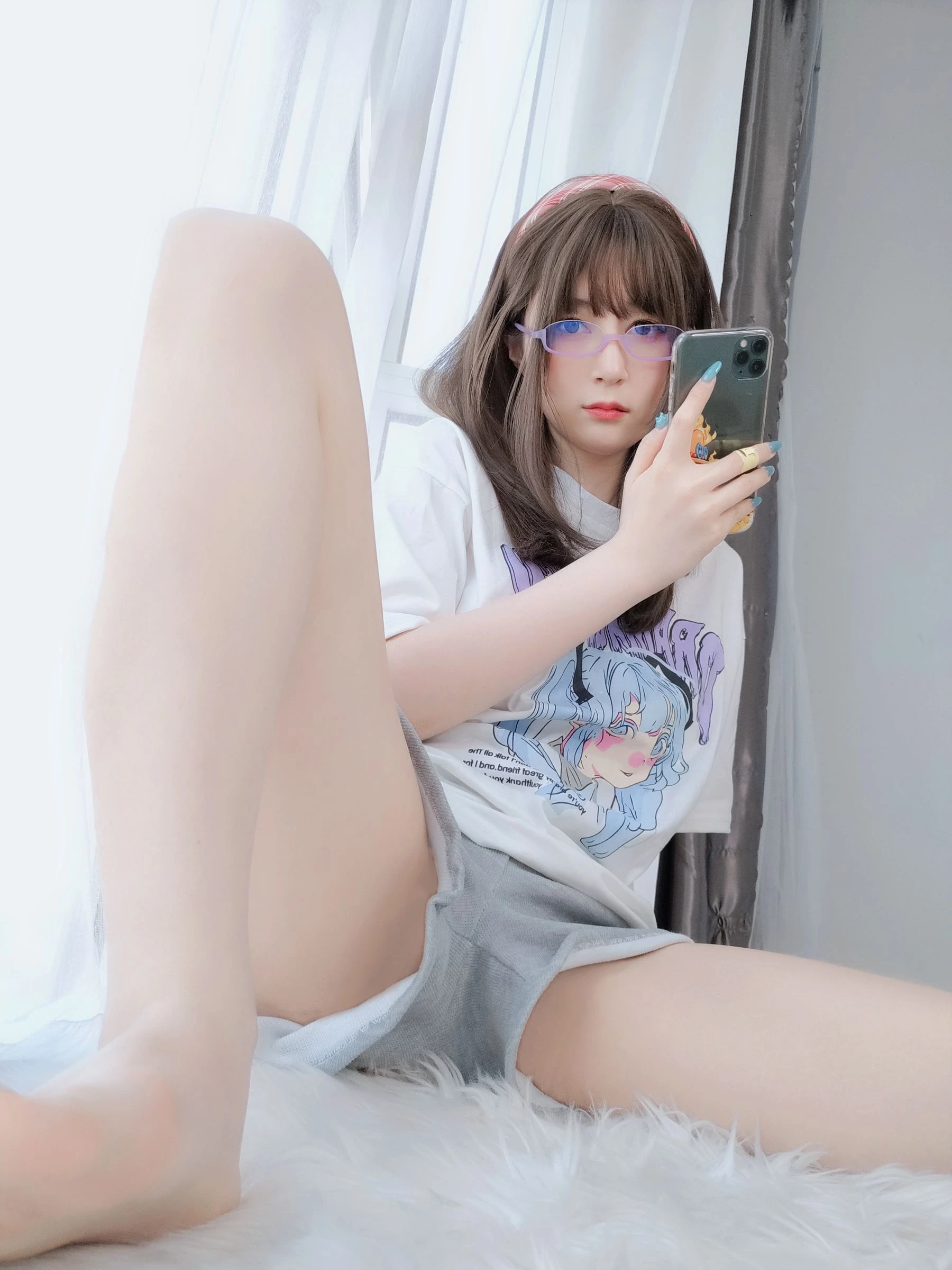 [空姐]朱雨靜自然光大圖藝術珍藏：朱雨靜清純演繹美胸完美氣質凸顯寫真藝術 - 20