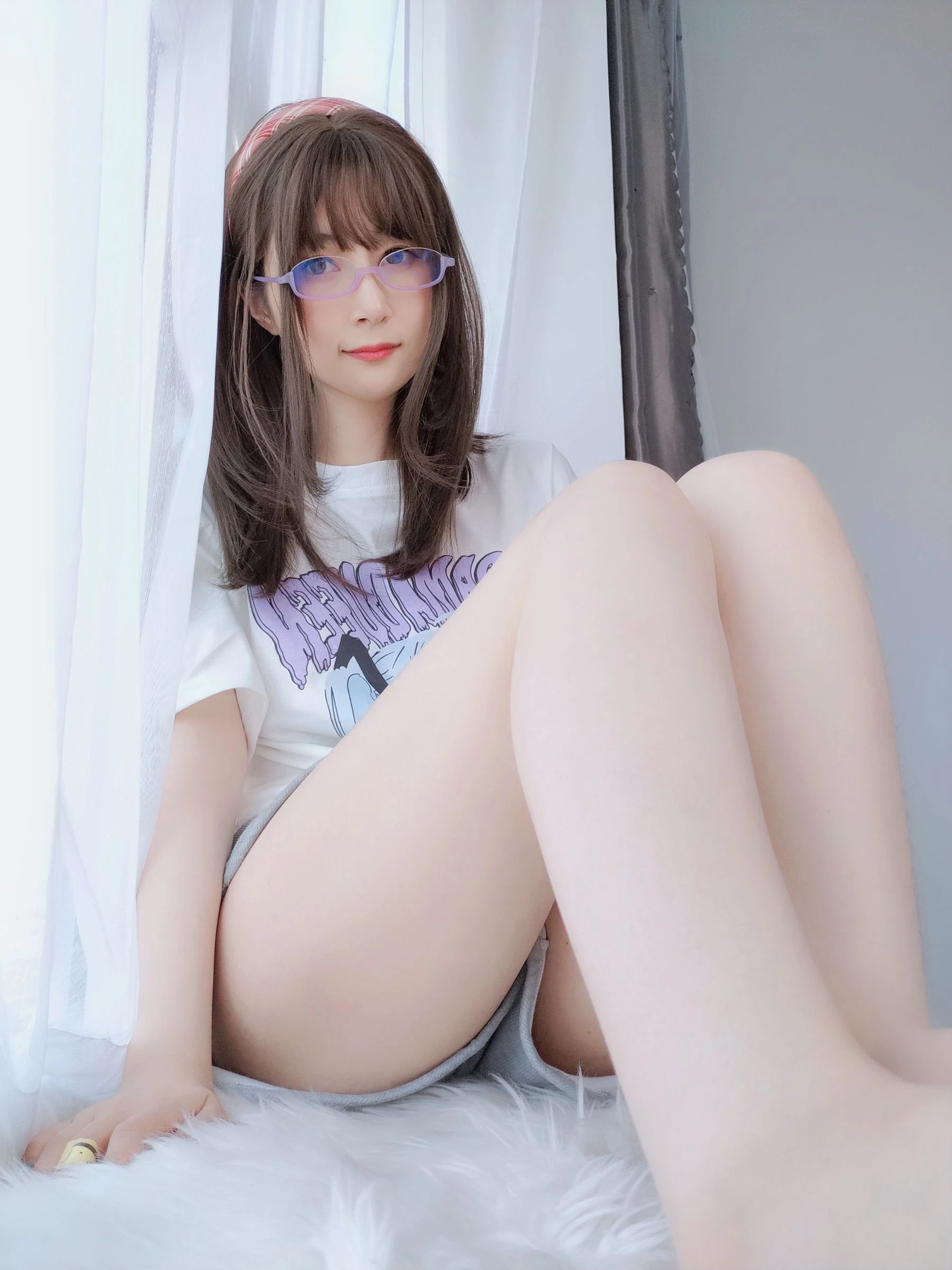 [空姐]朱雨靜自然光大圖藝術珍藏：朱雨靜清純演繹美胸完美氣質凸顯寫真藝術 - 25