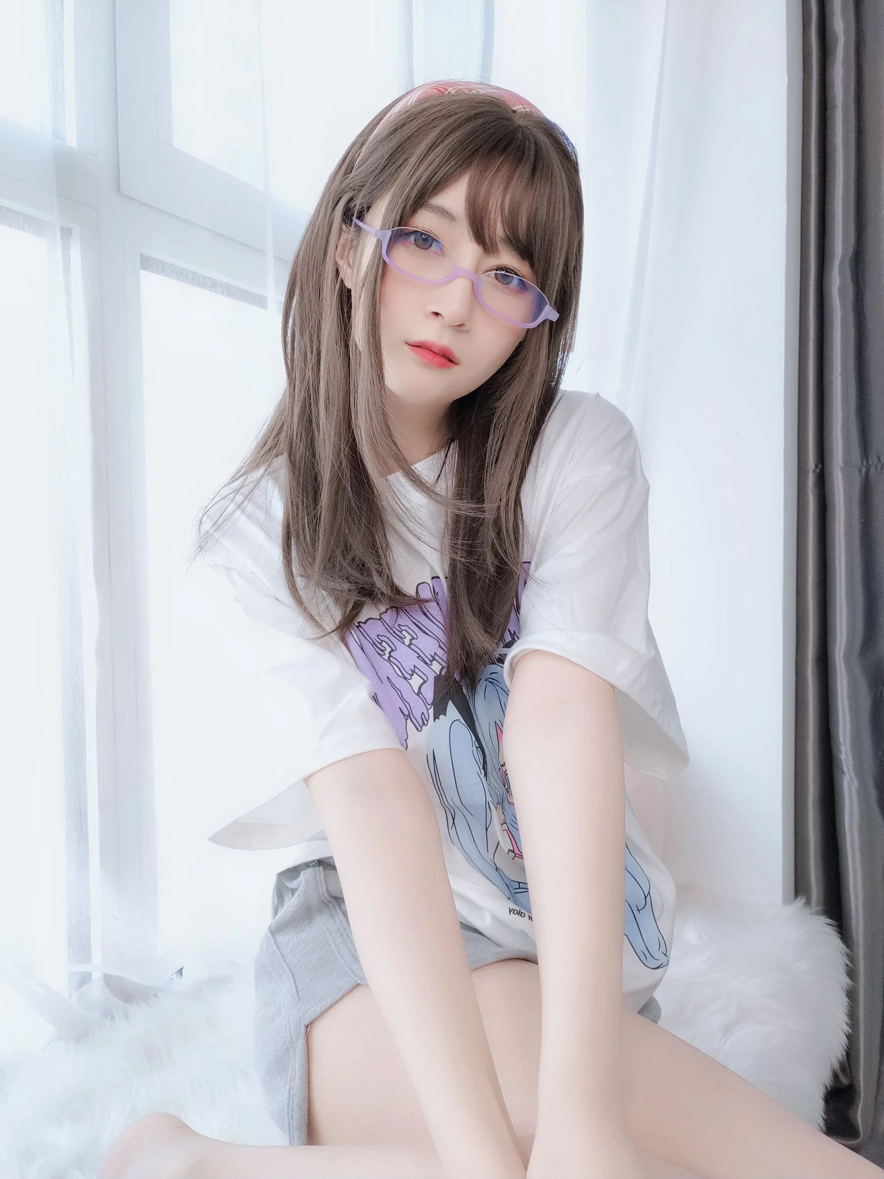 [空姐]朱雨靜自然光大圖藝術珍藏：朱雨靜清純演繹美胸完美氣質凸顯寫真藝術 - 27