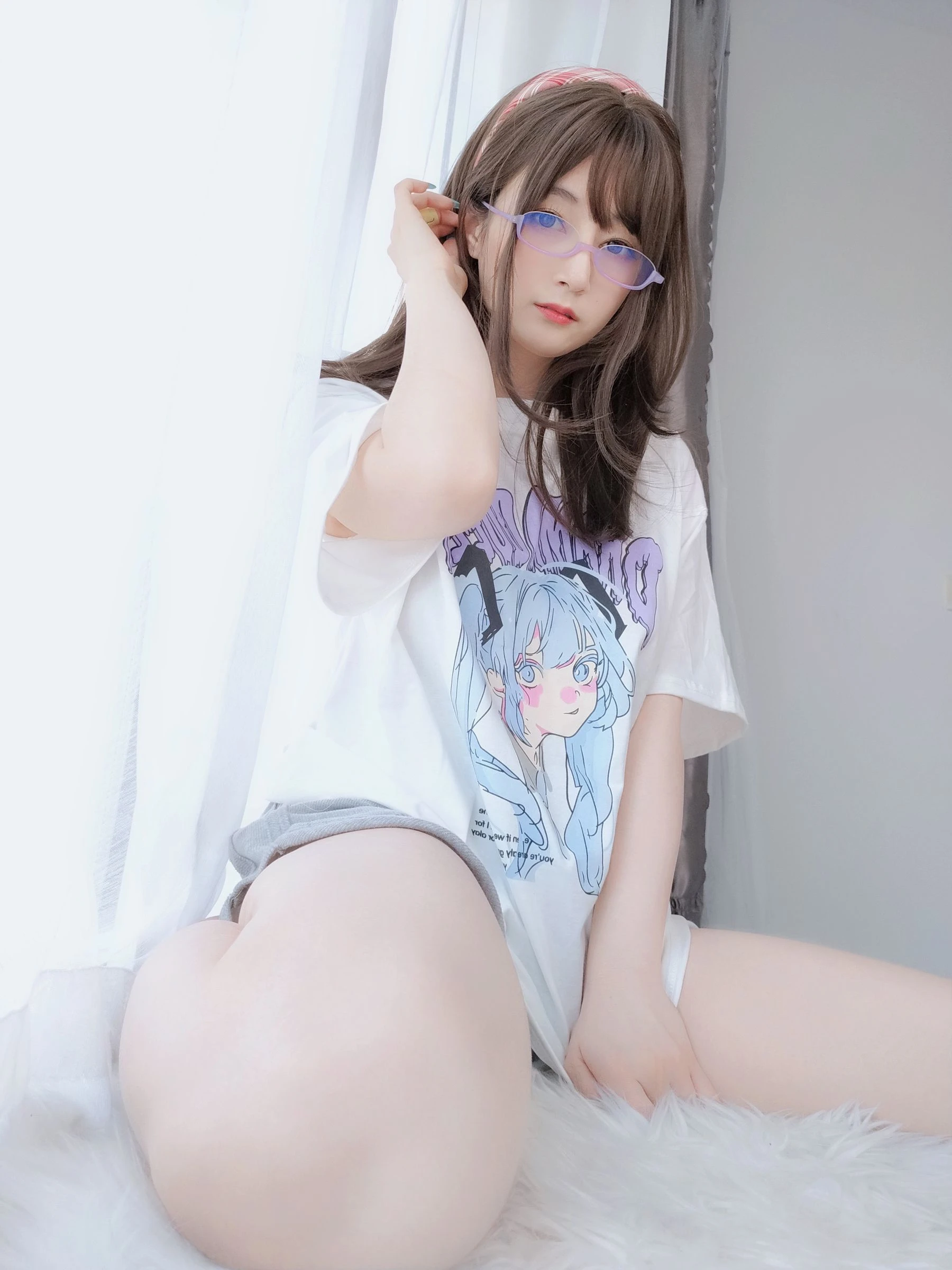 [空姐]朱雨靜自然光大圖藝術珍藏：朱雨靜清純演繹美胸完美氣質凸顯寫真藝術 - 35