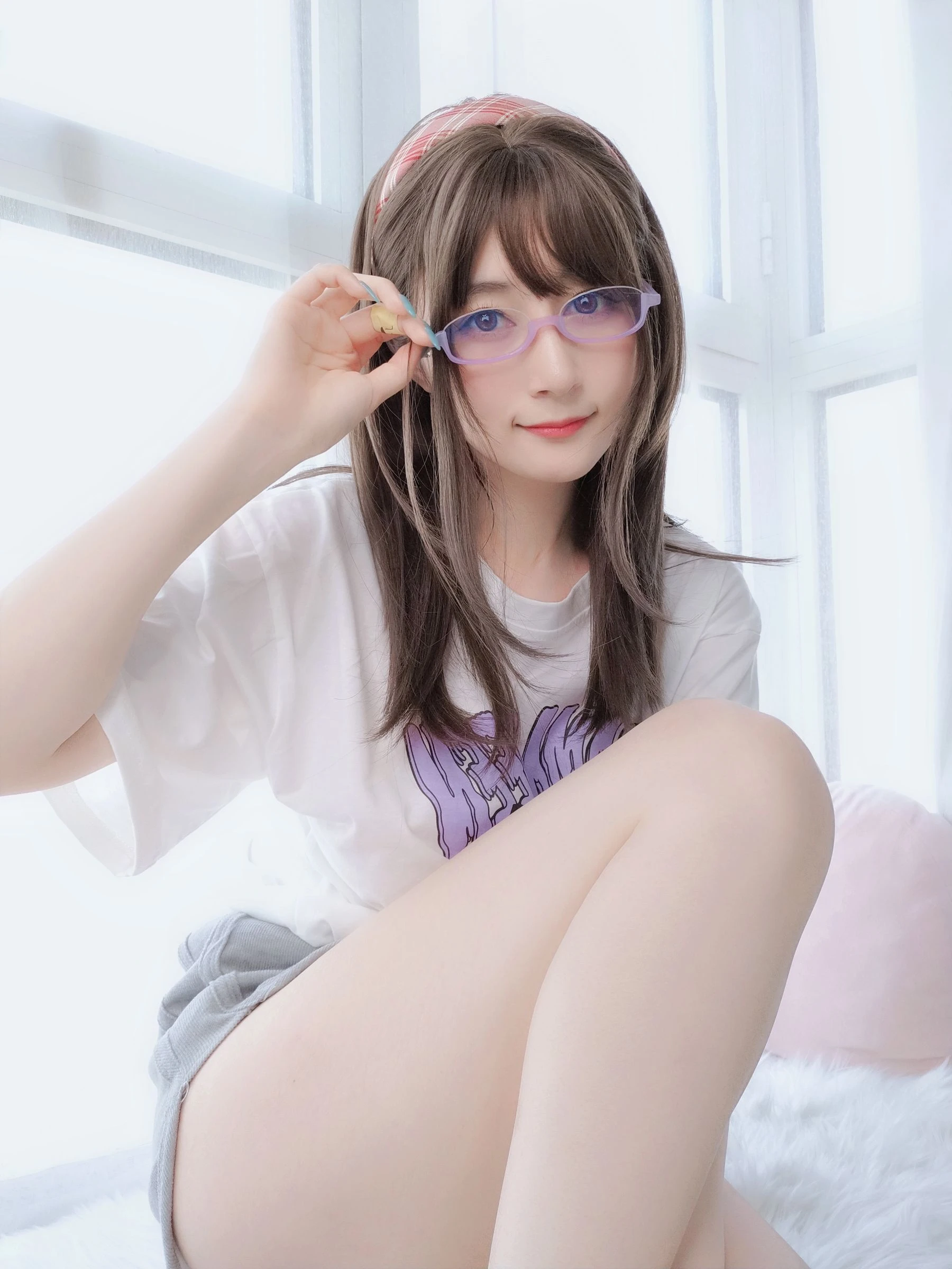 [空姐]朱雨靜自然光大圖藝術珍藏：朱雨靜清純演繹美胸完美氣質凸顯寫真藝術 - 8