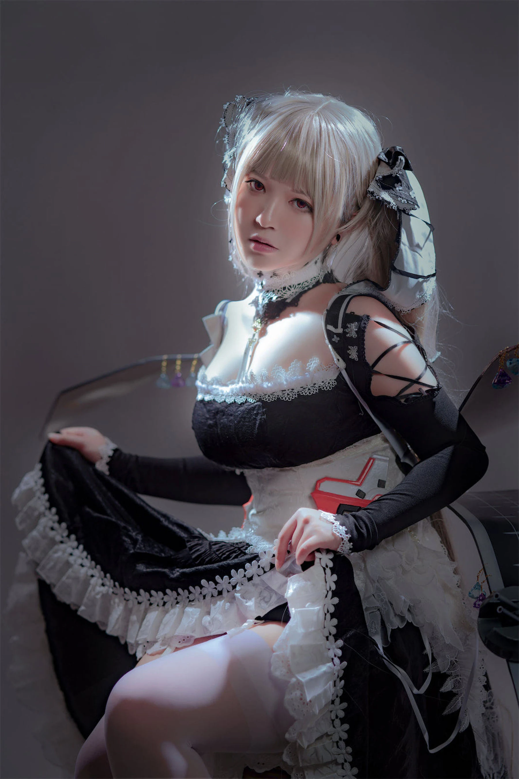 [小蘿莉]朱詩琪大圖私房大片藝術：朱詩琪魅惑神韻凸顯蜂腰完美曲線寫真 - 15