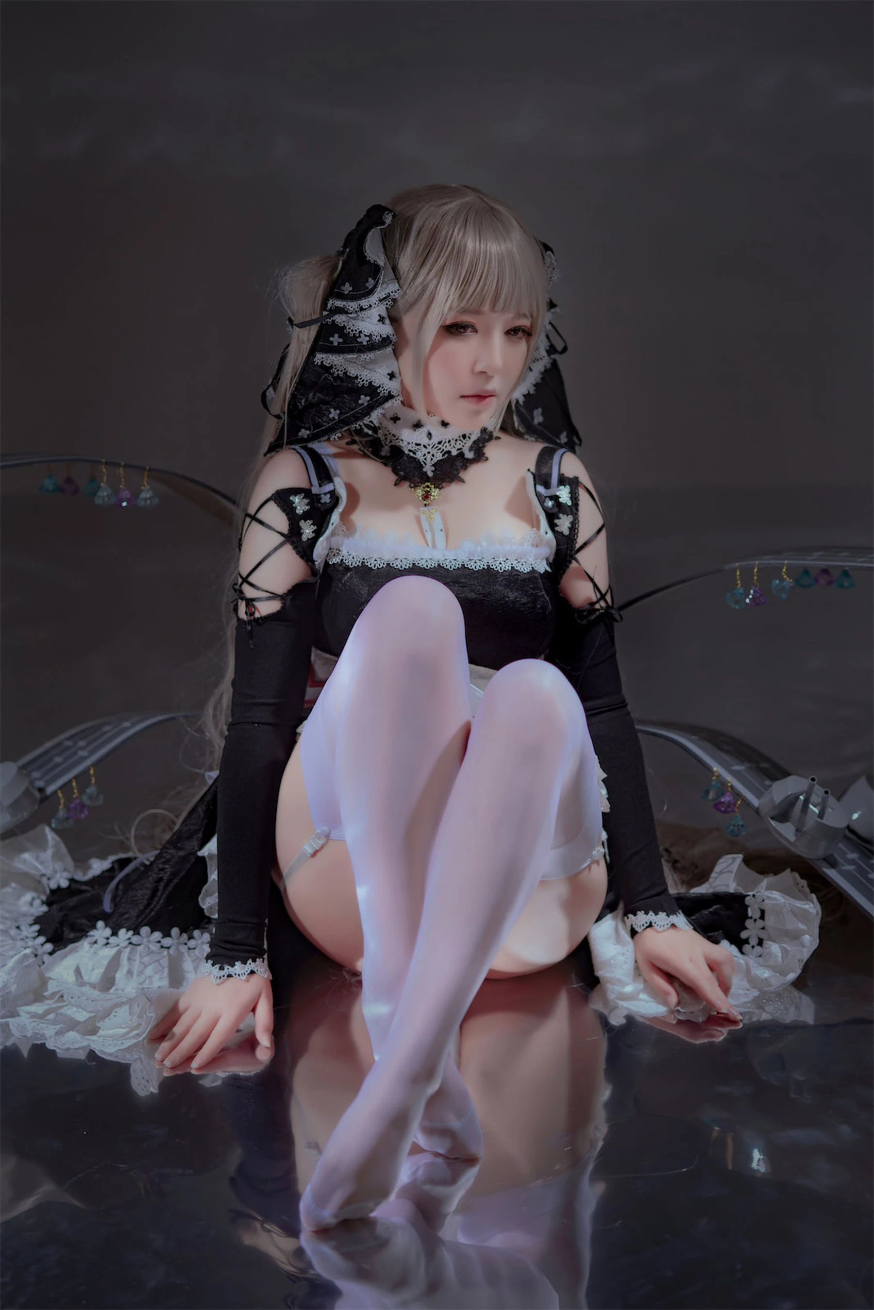 [小蘿莉]朱詩琪大圖私房大片藝術：朱詩琪魅惑神韻凸顯蜂腰完美曲線寫真 - 22