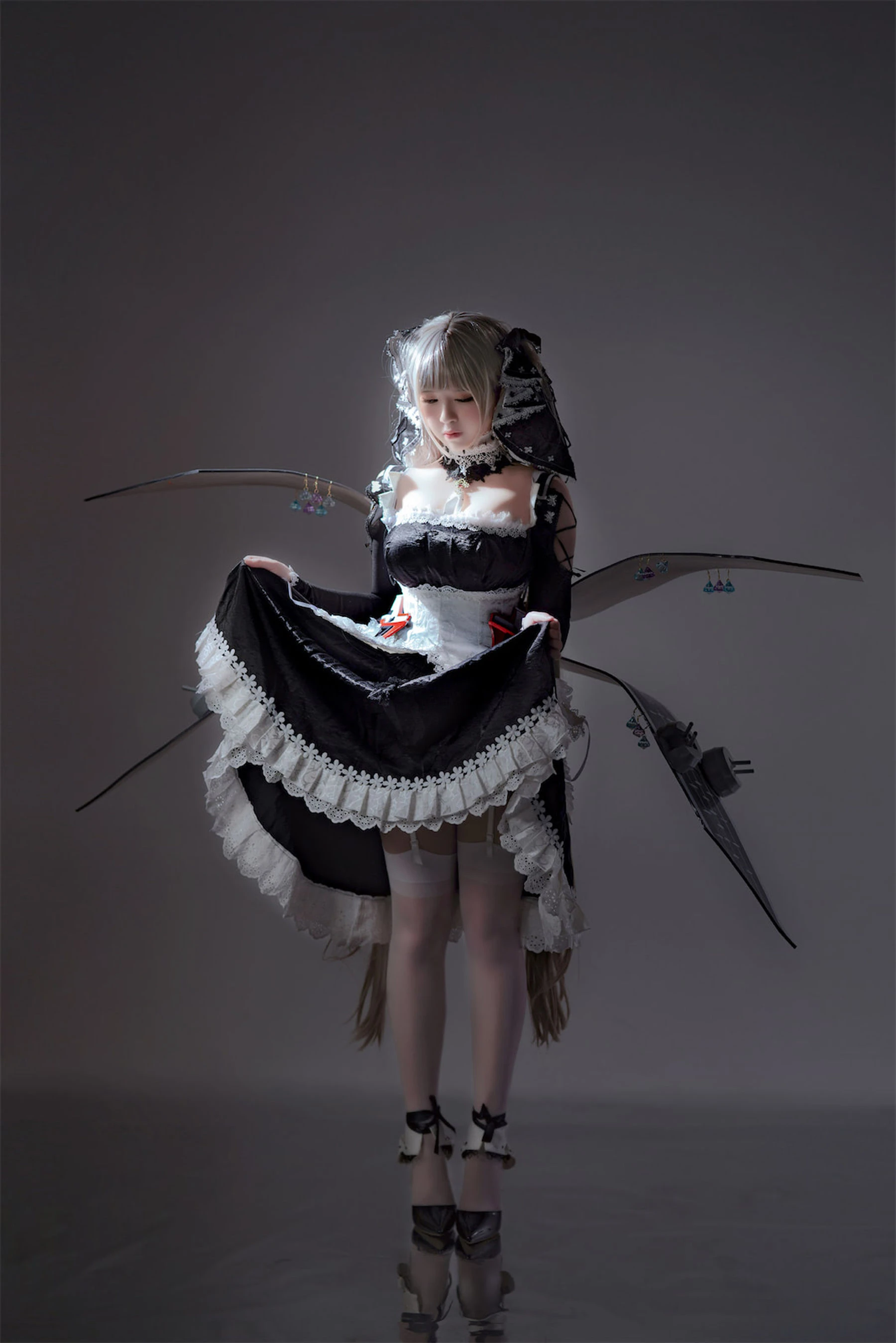 [小蘿莉]朱詩琪大圖私房大片藝術：朱詩琪魅惑神韻凸顯蜂腰完美曲線寫真 - 29