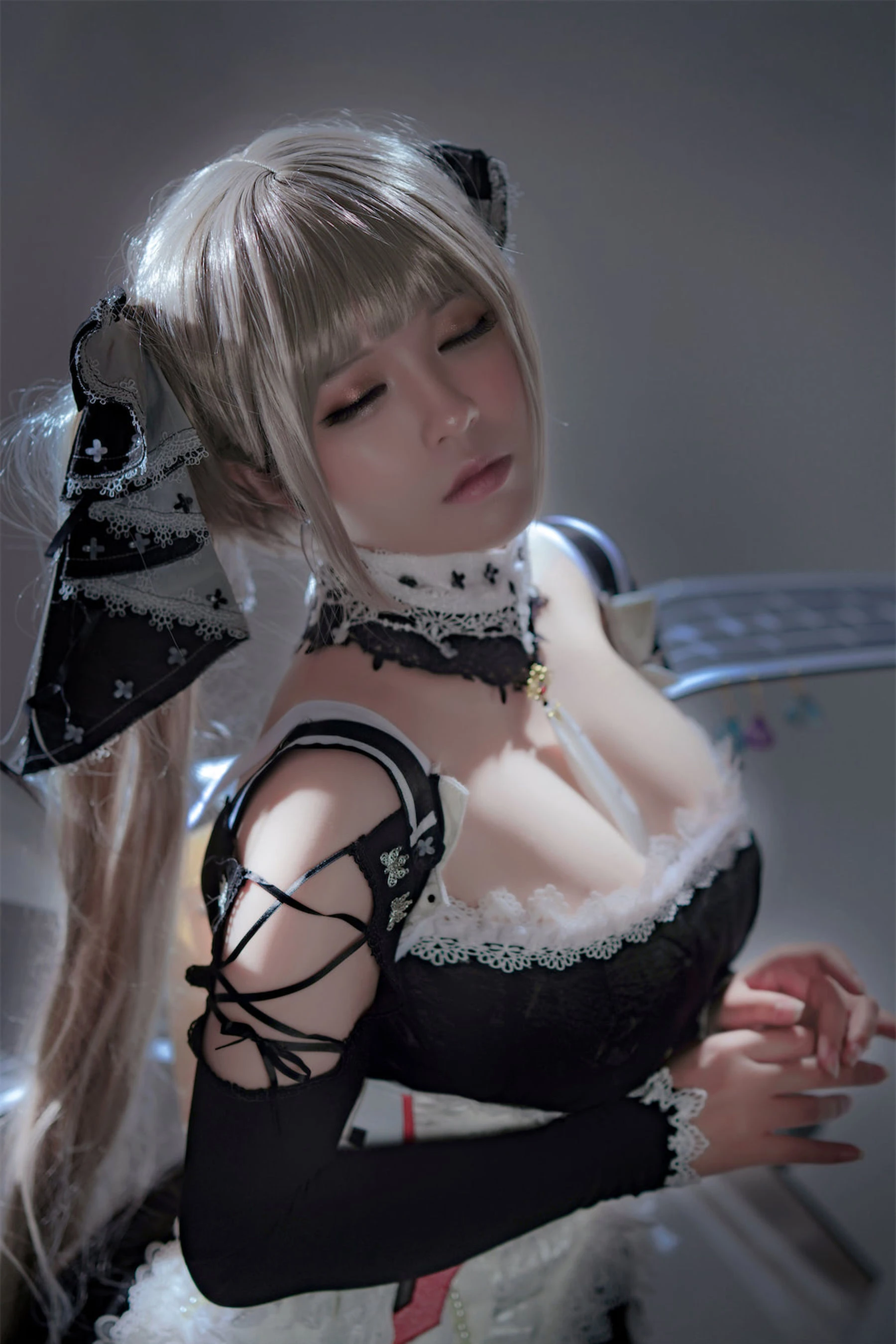 [小蘿莉]朱詩琪大圖私房大片藝術：朱詩琪魅惑神韻凸顯蜂腰完美曲線寫真 - 30