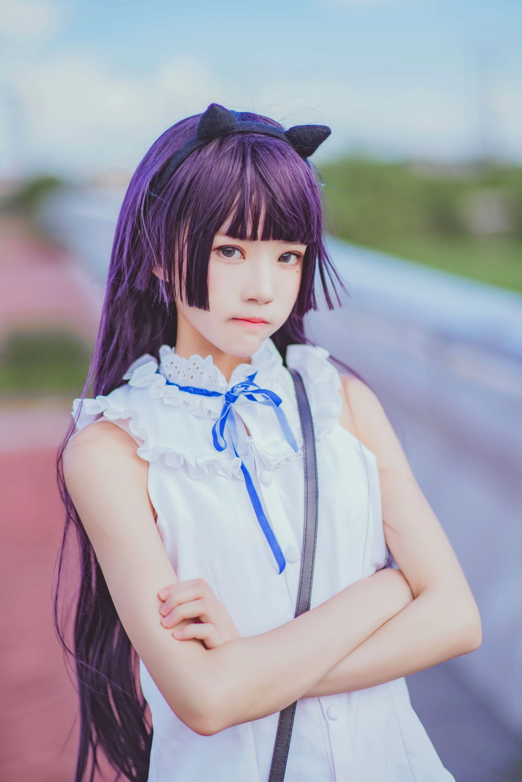 [仙女]何雨菲藝術攝影大師作：何雨菲時尚於室內釋放翹臀韻味首發演繹 - 11