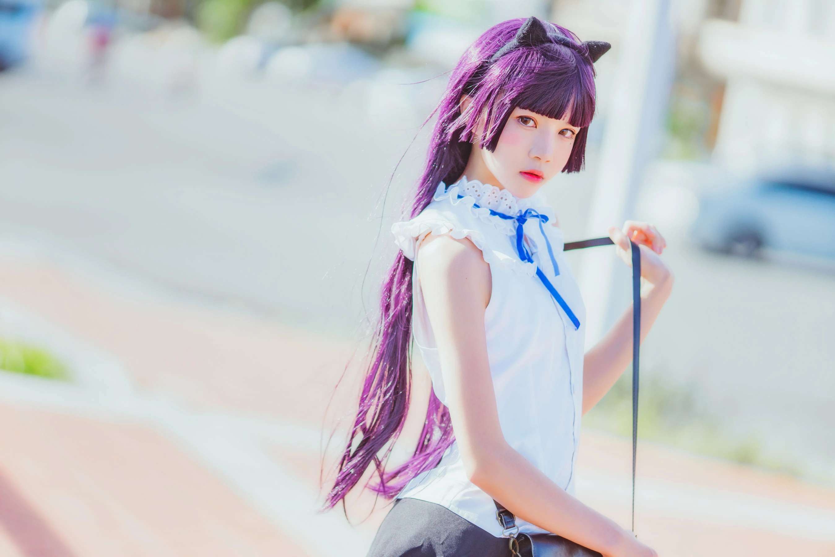 [仙女]何雨菲藝術攝影大師作：何雨菲時尚於室內釋放翹臀韻味首發演繹 - 28