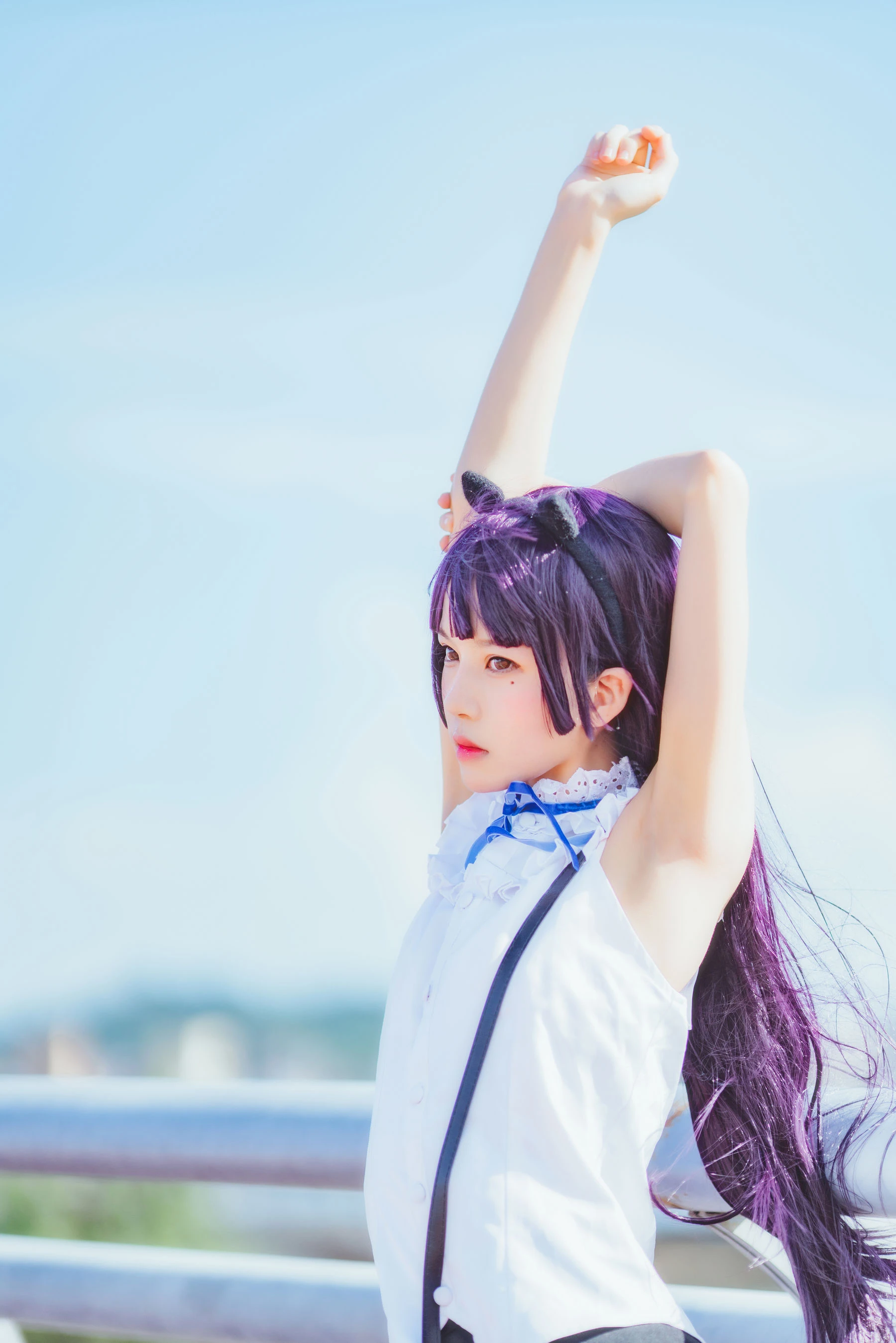 [仙女]何雨菲藝術攝影大師作：何雨菲時尚於室內釋放翹臀韻味首發演繹 - 3