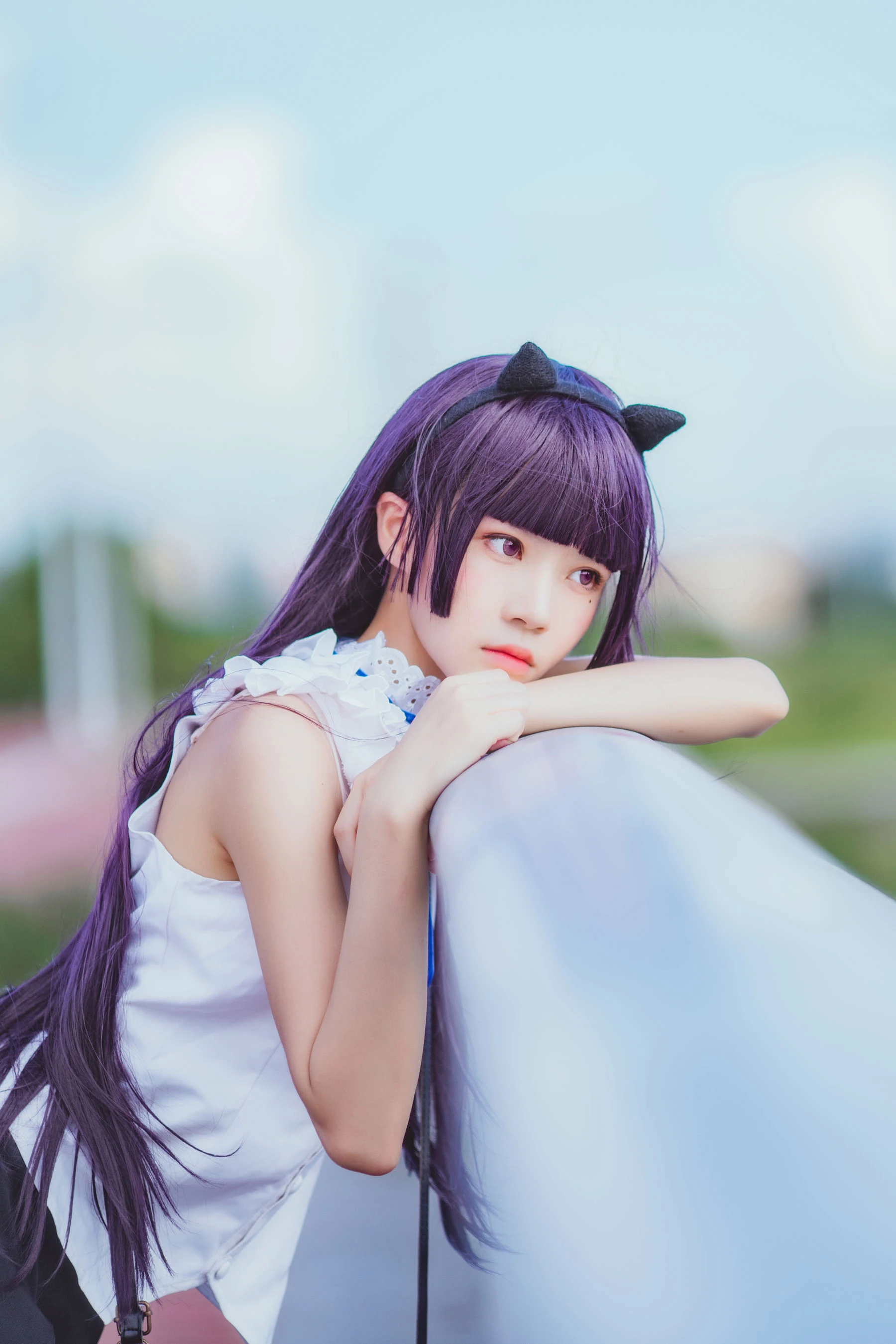[仙女]何雨菲藝術攝影大師作：何雨菲時尚於室內釋放翹臀韻味首發演繹 - 30