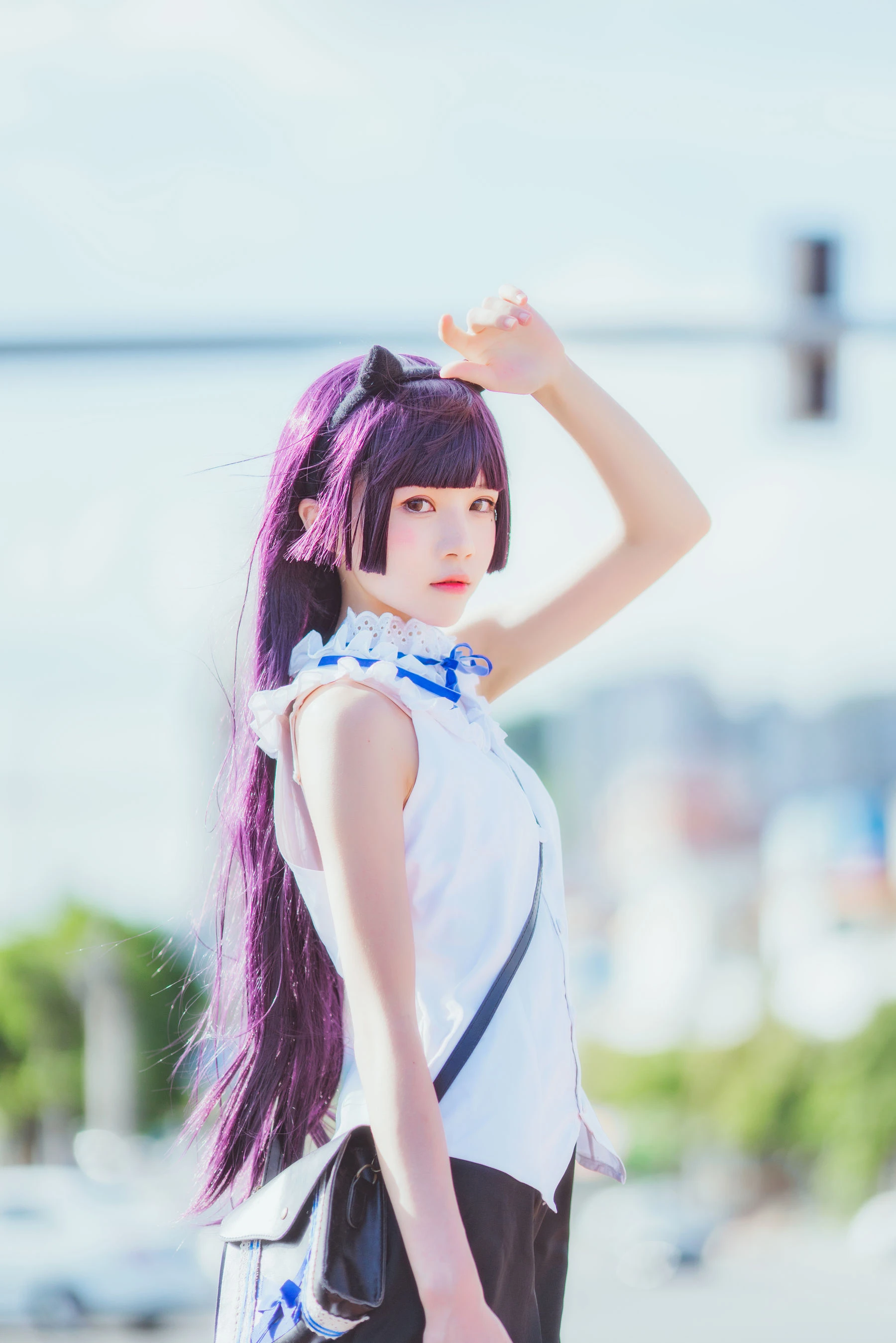 [仙女]何雨菲藝術攝影大師作：何雨菲時尚於室內釋放翹臀韻味首發演繹 - 38