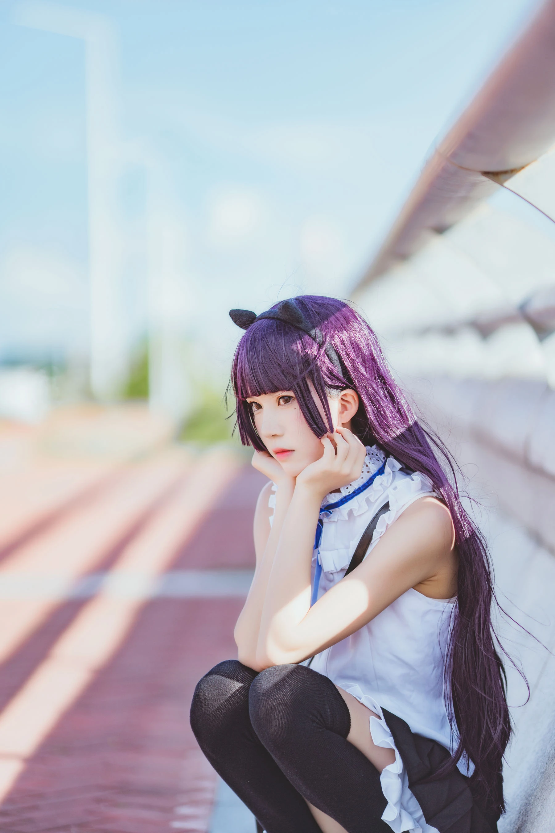 [仙女]何雨菲藝術攝影大師作：何雨菲時尚於室內釋放翹臀韻味首發演繹 - 6