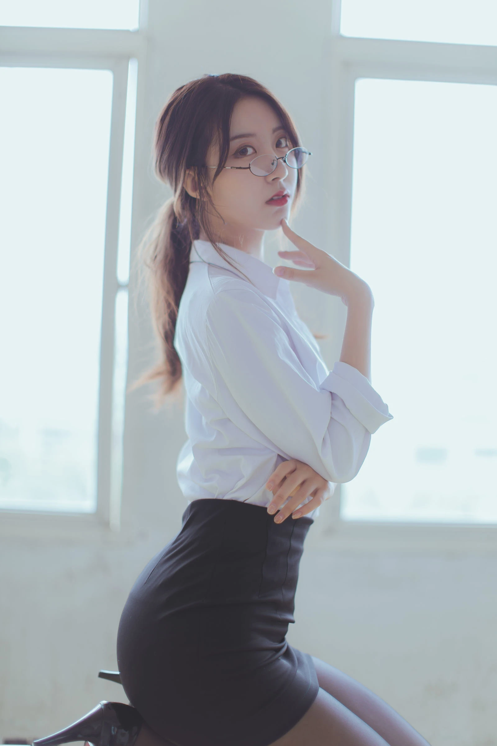 [小蘿莉]彭靜雅藝術攝影大師作：彭靜雅清純於自然光凸顯美胸風採首發演繹 - 16