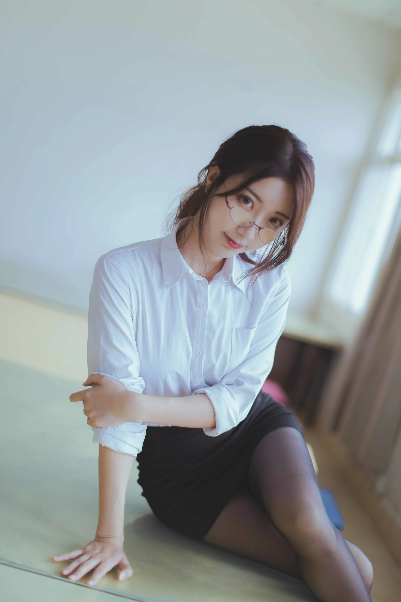 [小蘿莉]彭靜雅藝術攝影大師作：彭靜雅清純於自然光凸顯美胸風採首發演繹 - 2