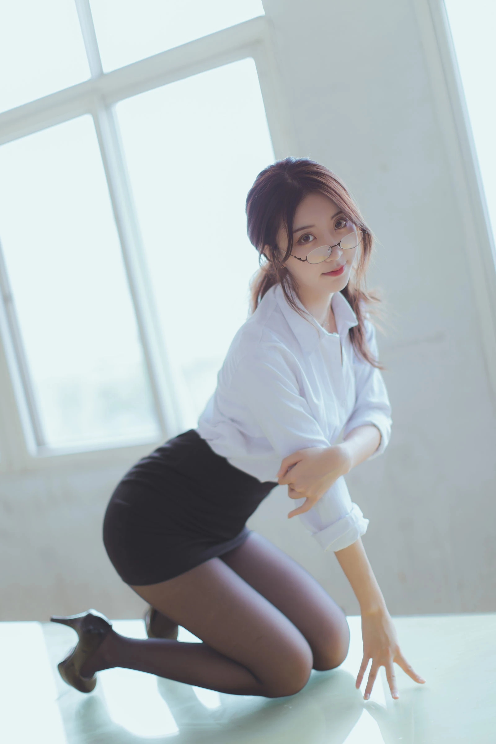 [小蘿莉]彭靜雅藝術攝影大師作：彭靜雅清純於自然光凸顯美胸風採首發演繹 - 21