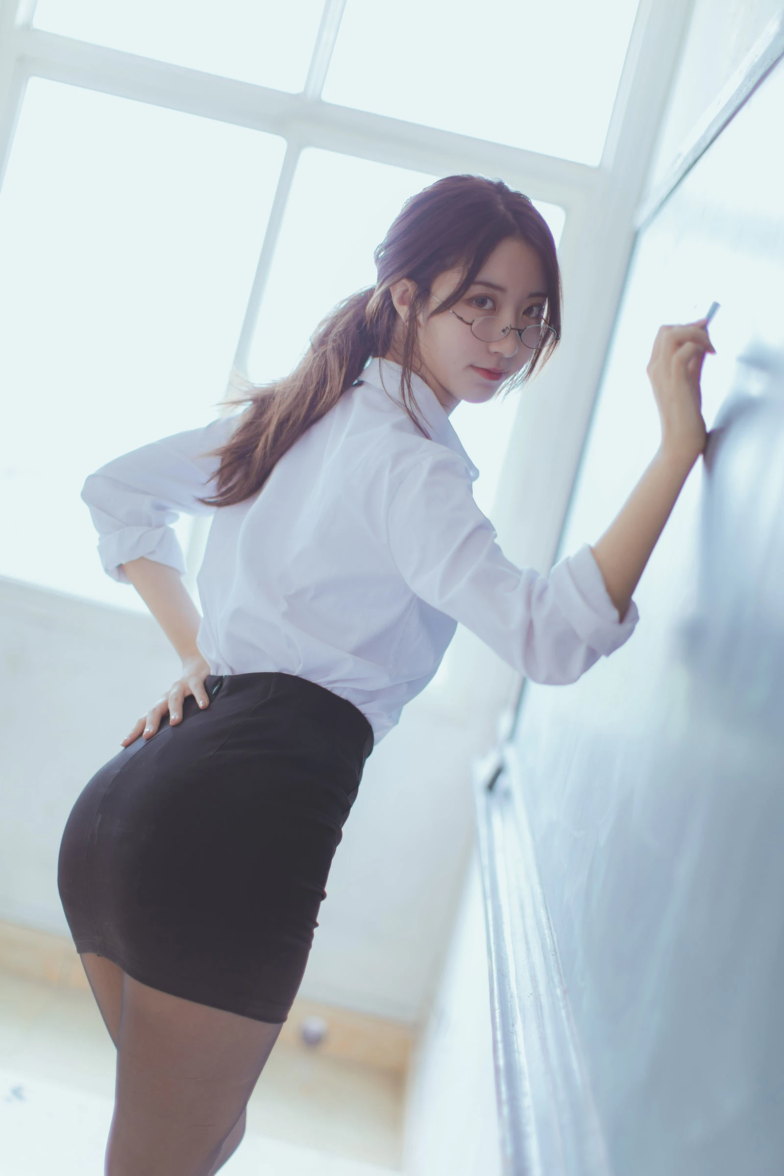 [小蘿莉]彭靜雅藝術攝影大師作：彭靜雅清純於自然光凸顯美胸風採首發演繹 - 22