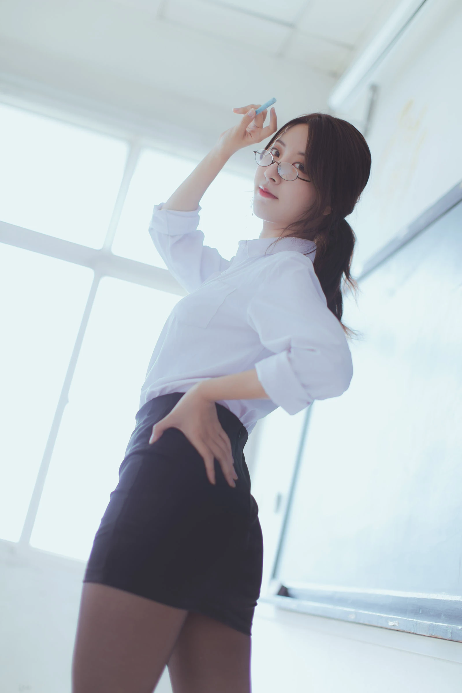 [小蘿莉]彭靜雅藝術攝影大師作：彭靜雅清純於自然光凸顯美胸風採首發演繹 - 23