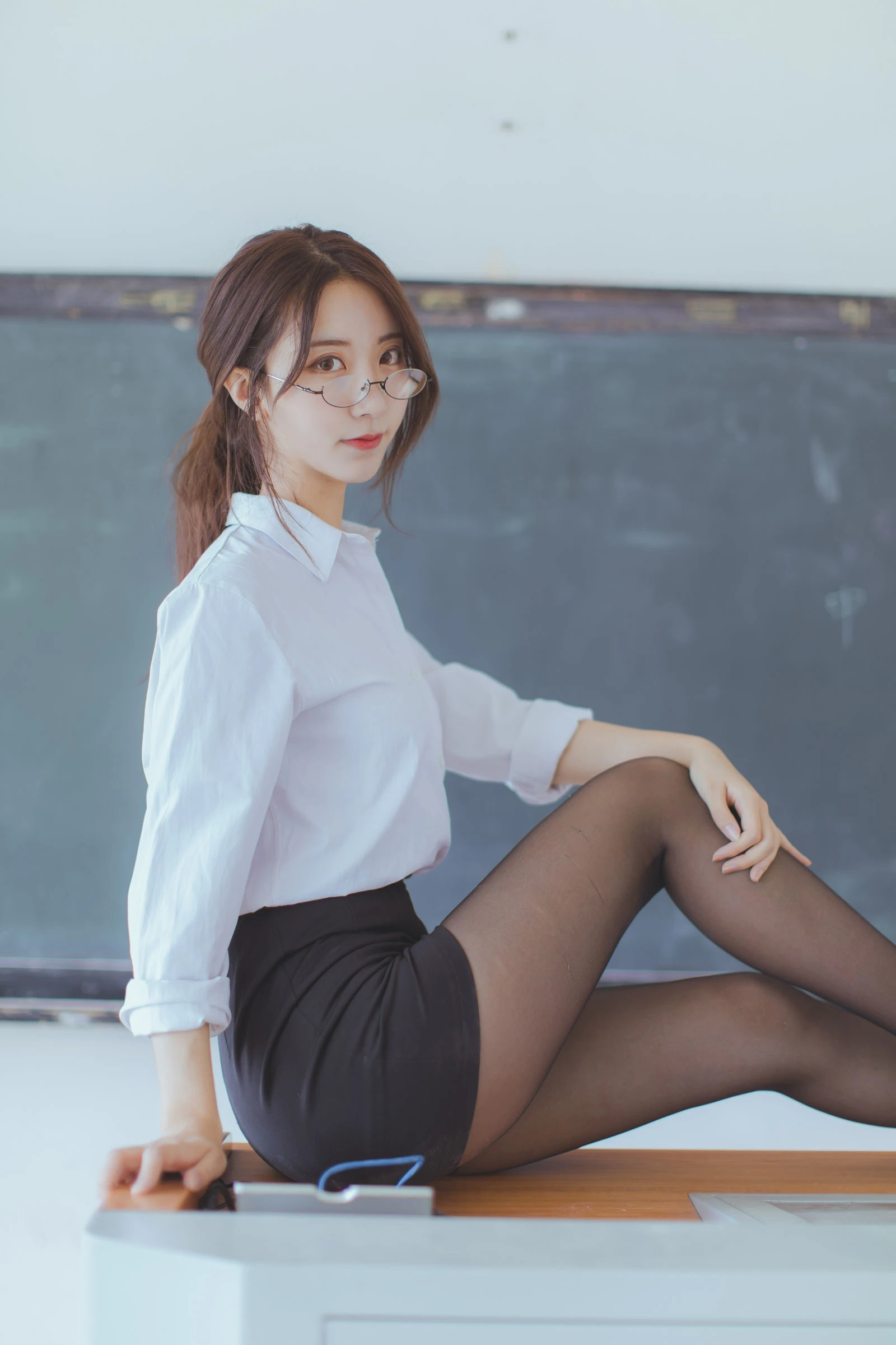 [小蘿莉]彭靜雅藝術攝影大師作：彭靜雅清純於自然光凸顯美胸風採首發演繹 - 29