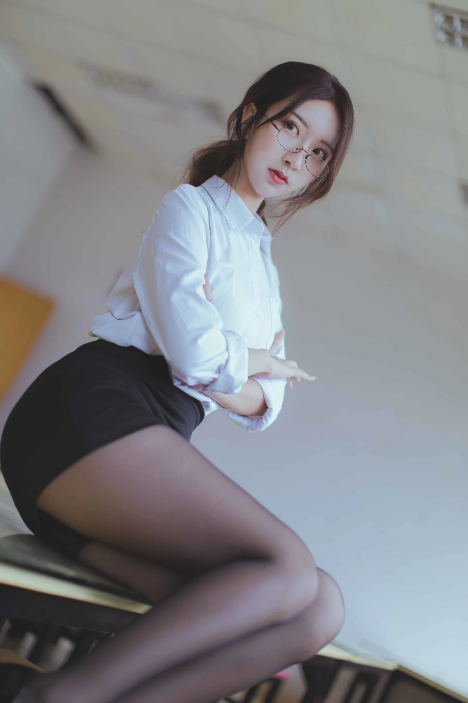 [小蘿莉]彭靜雅藝術攝影大師作：彭靜雅清純於自然光凸顯美胸風採首發演繹 - 3